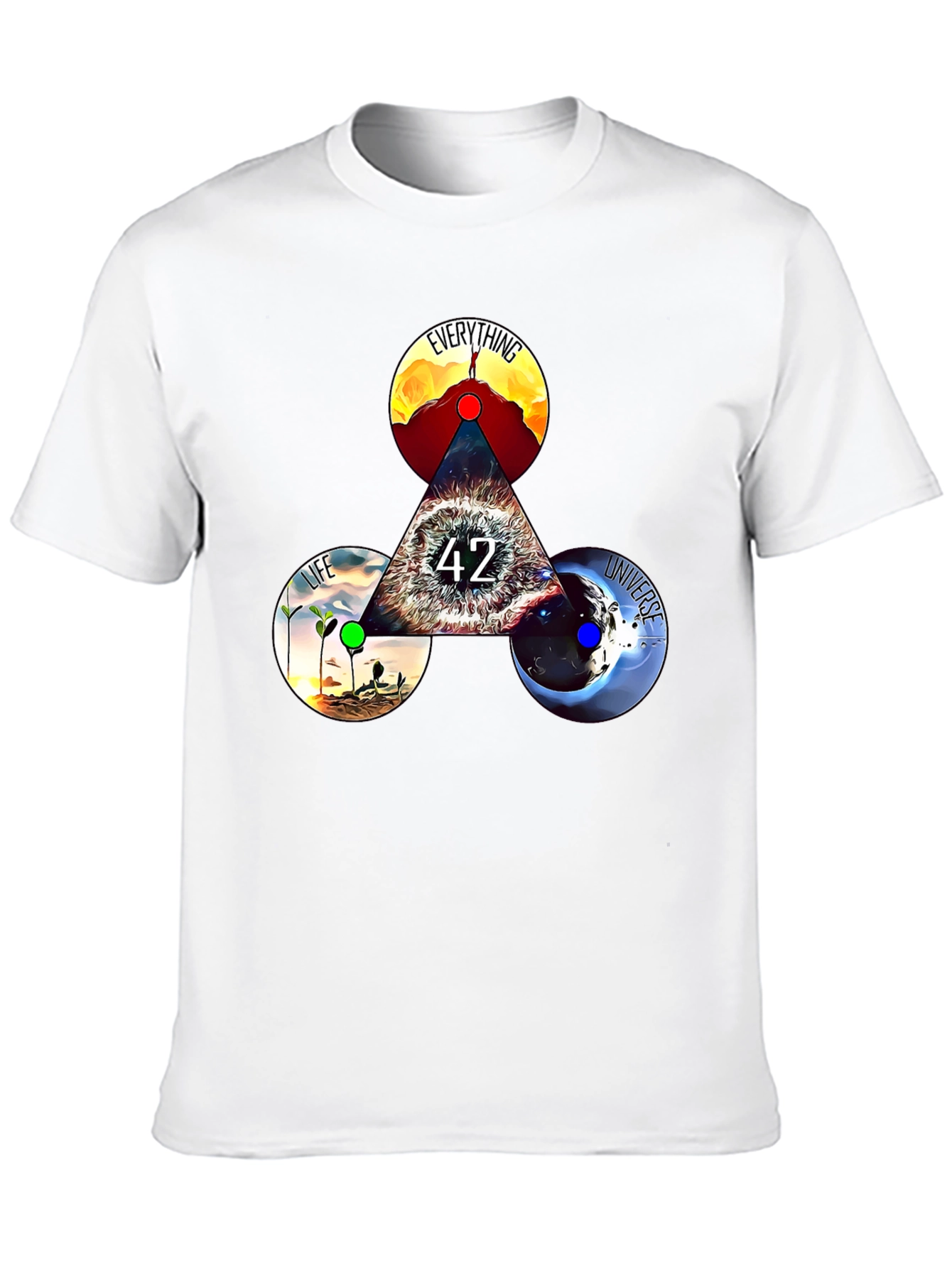 Everything Life Universe T-Shirt - Answer to Life 42