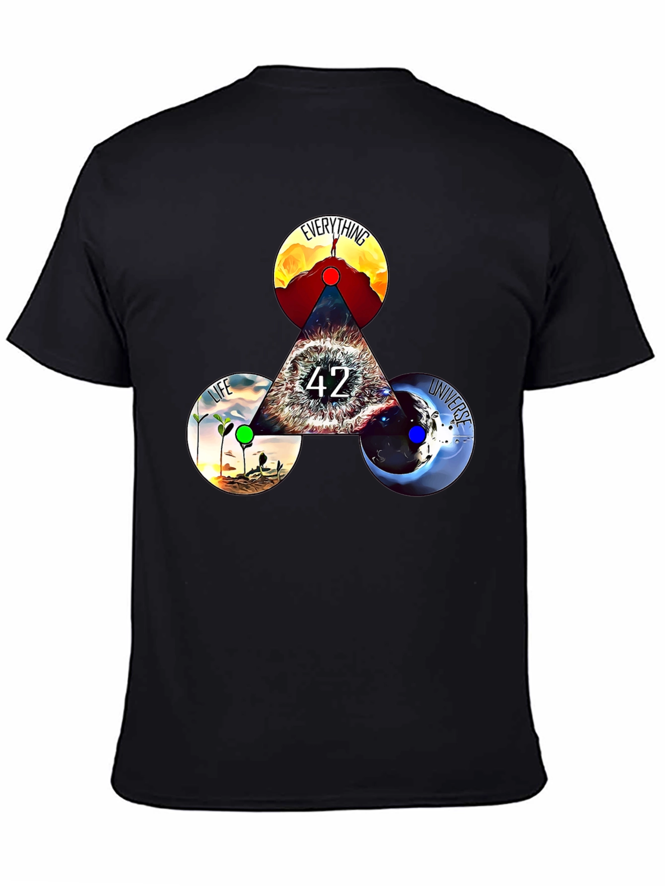 Everything Life Universe T-Shirt - Answer to Life 42