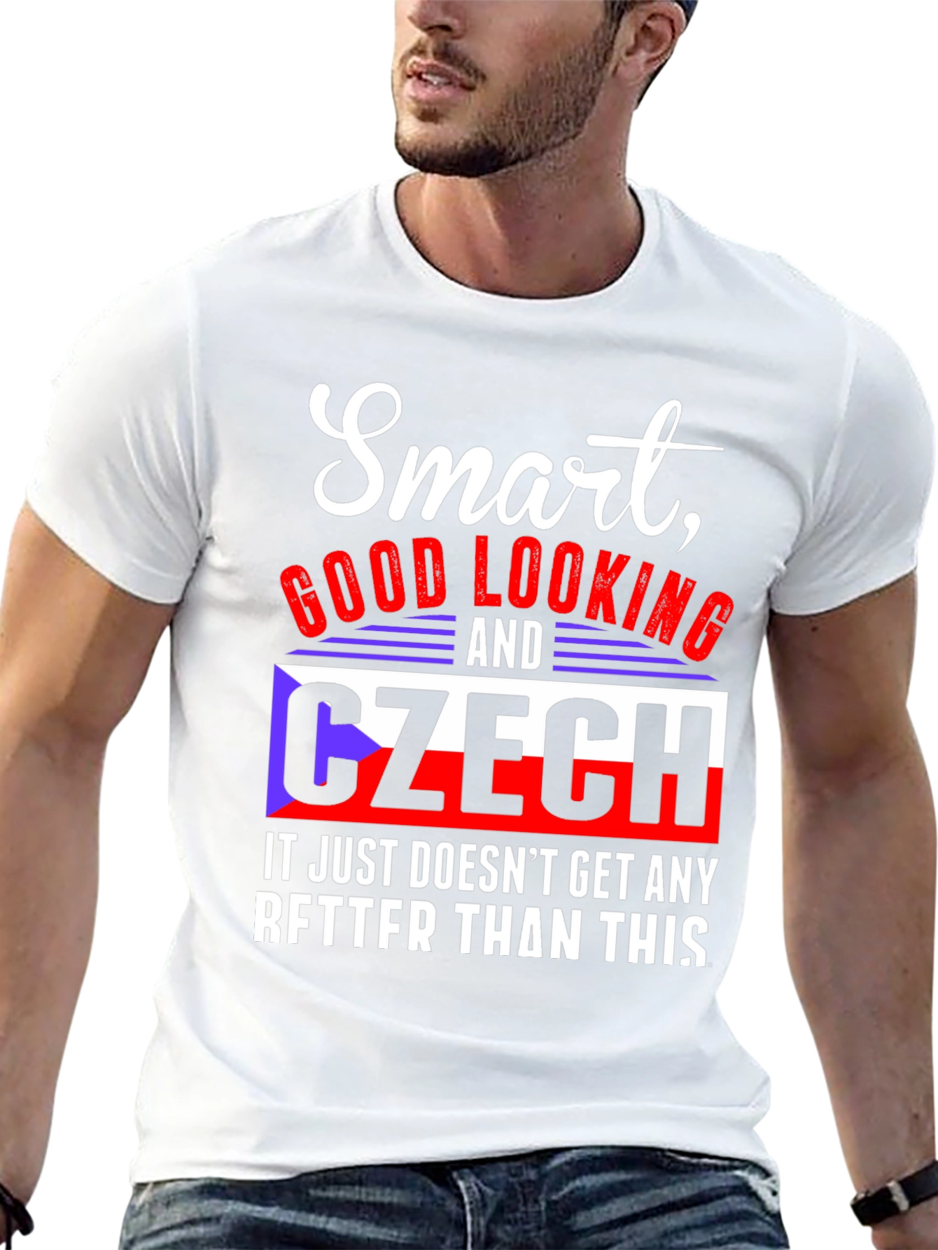 Smart Good Looking & Czech T-Shirt