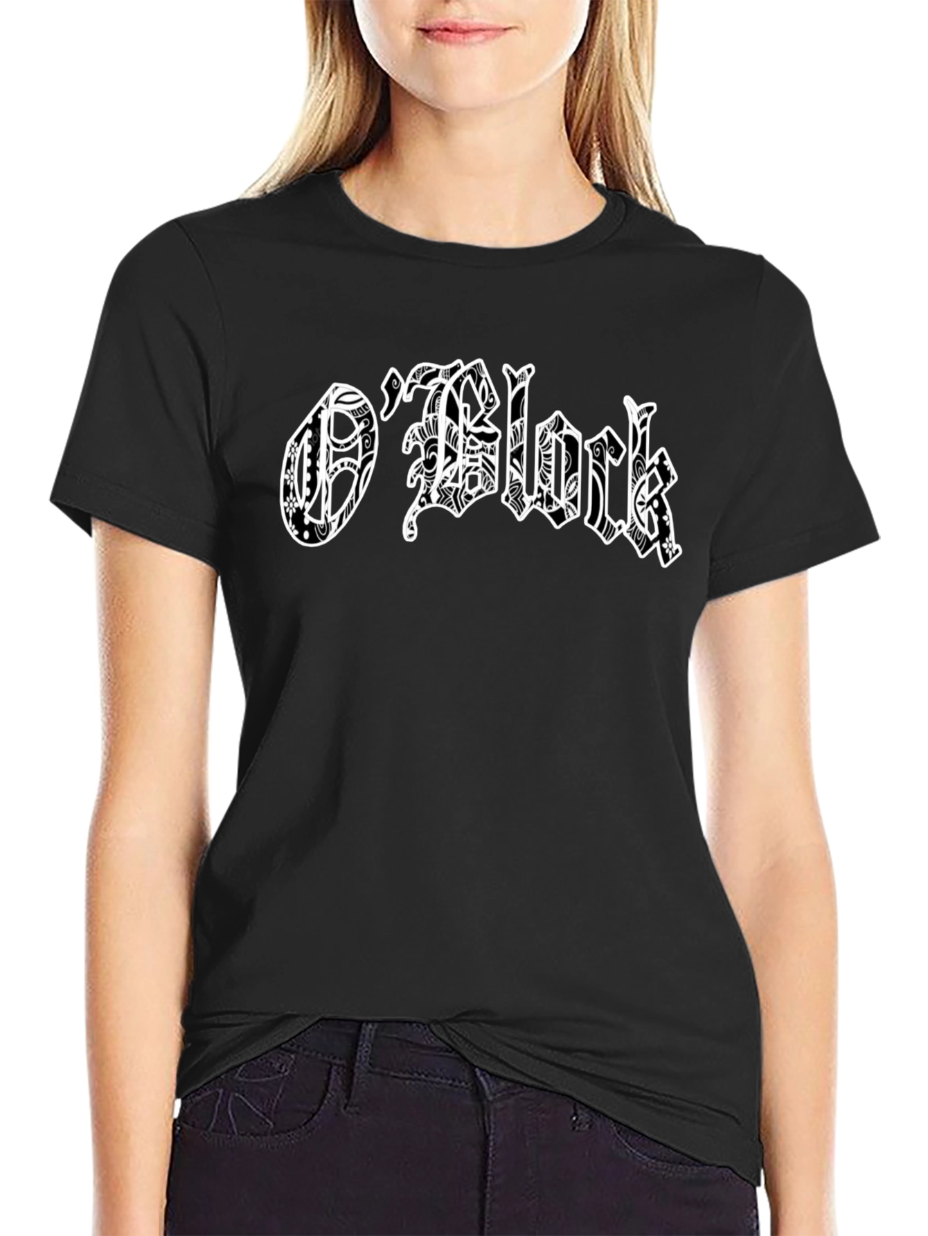 OBlock Graphic Black T-Shirt