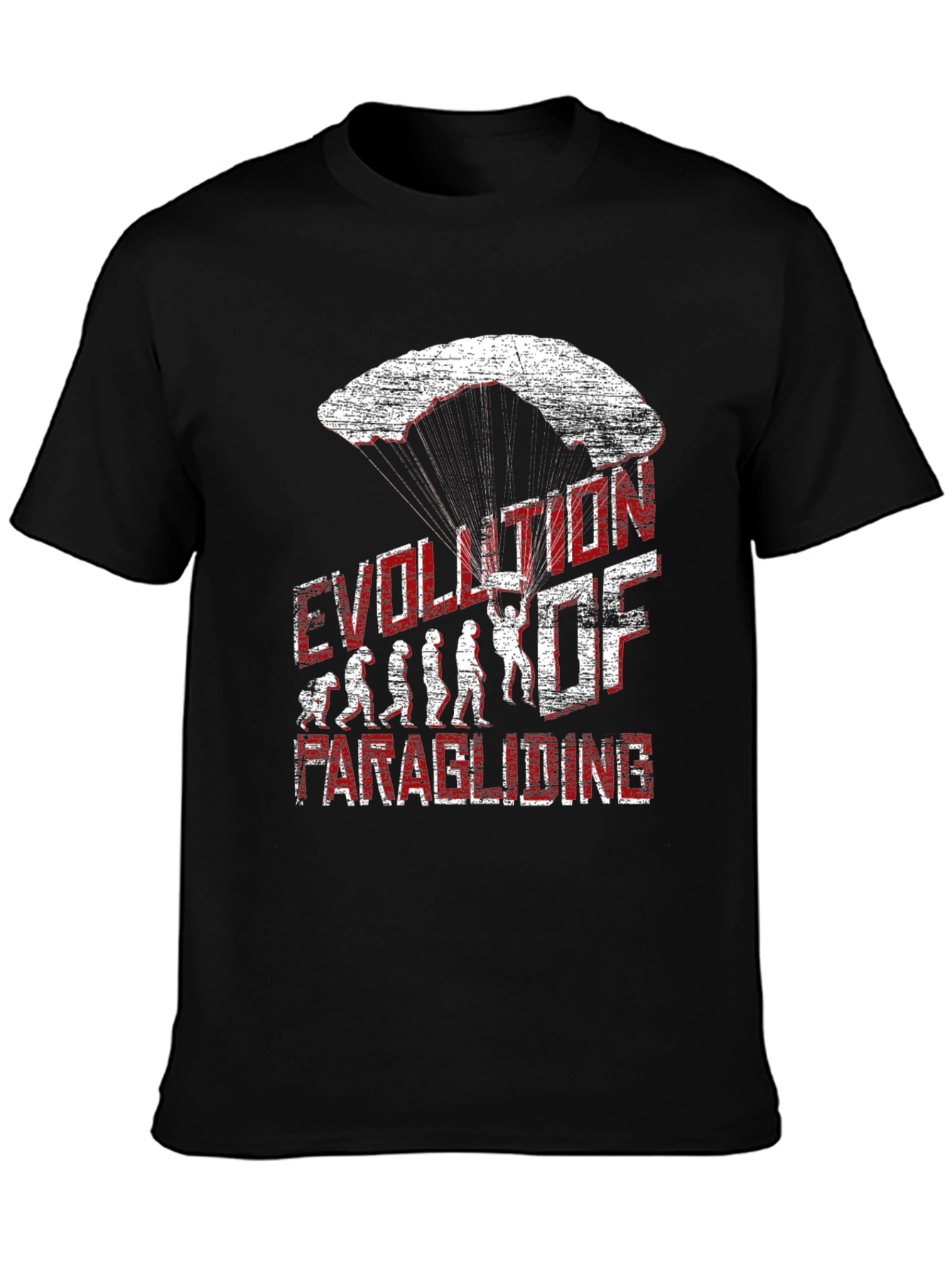 Evolution of Paragliding T-Shirt