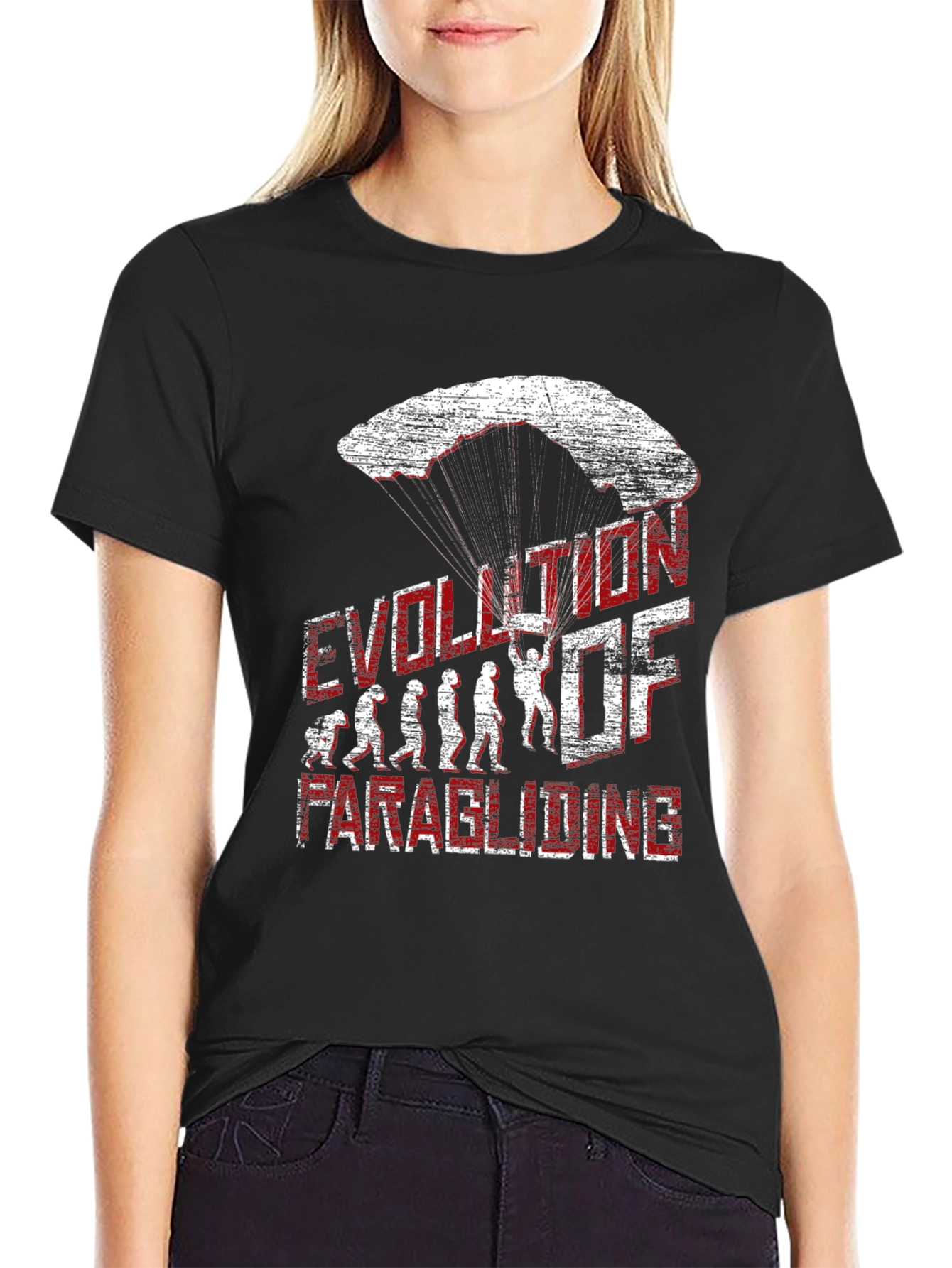 Evolution of Paragliding T-Shirt