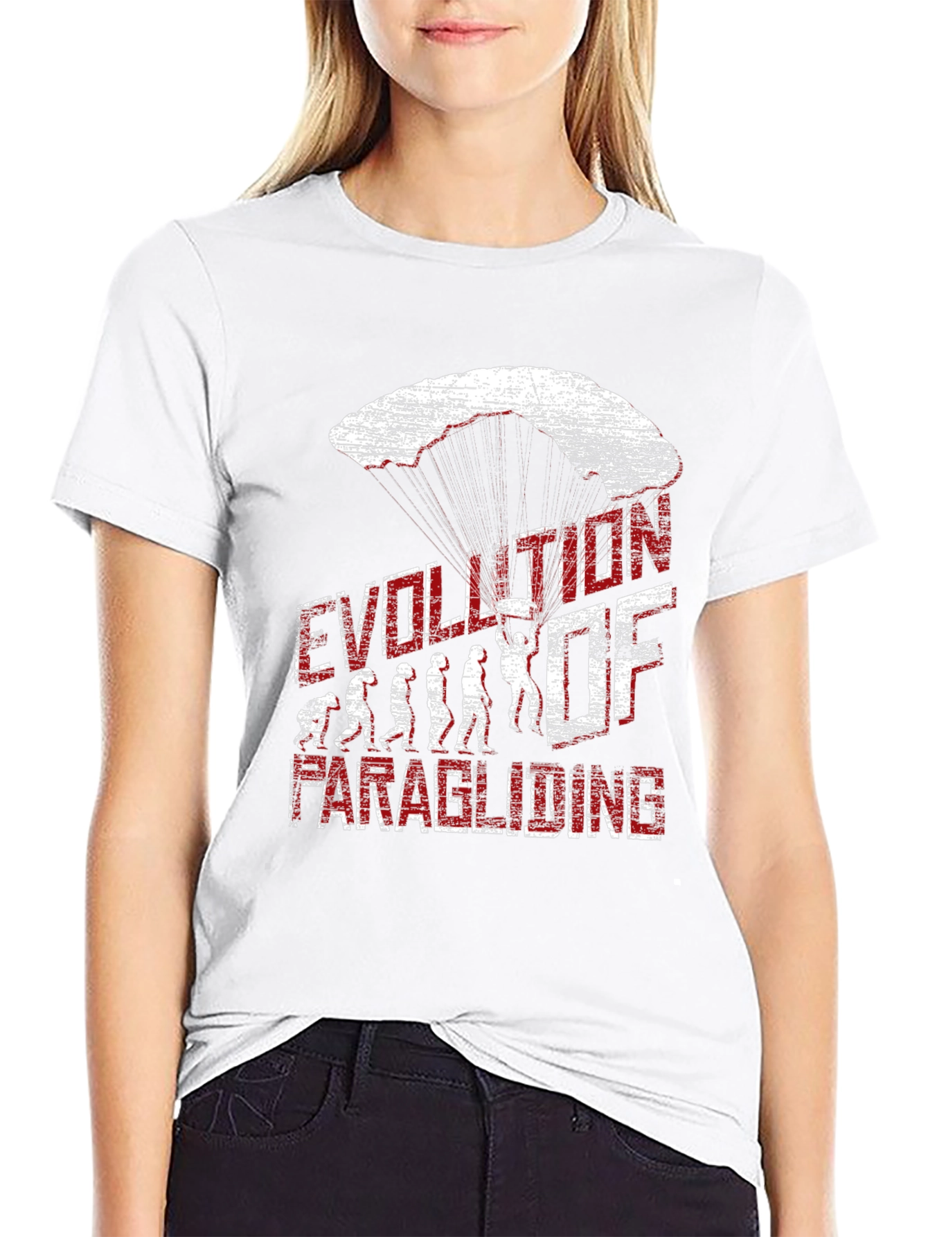 Evolution of Paragliding T-Shirt