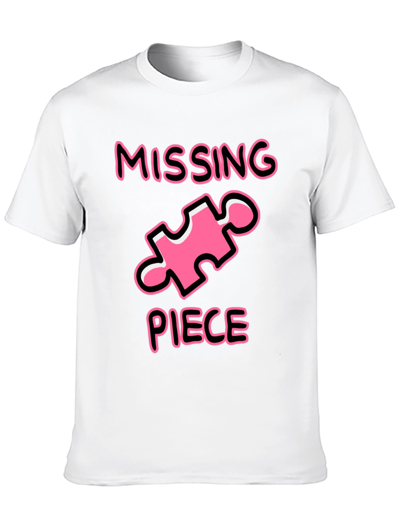 Missing Piece Graphic T-Shirt