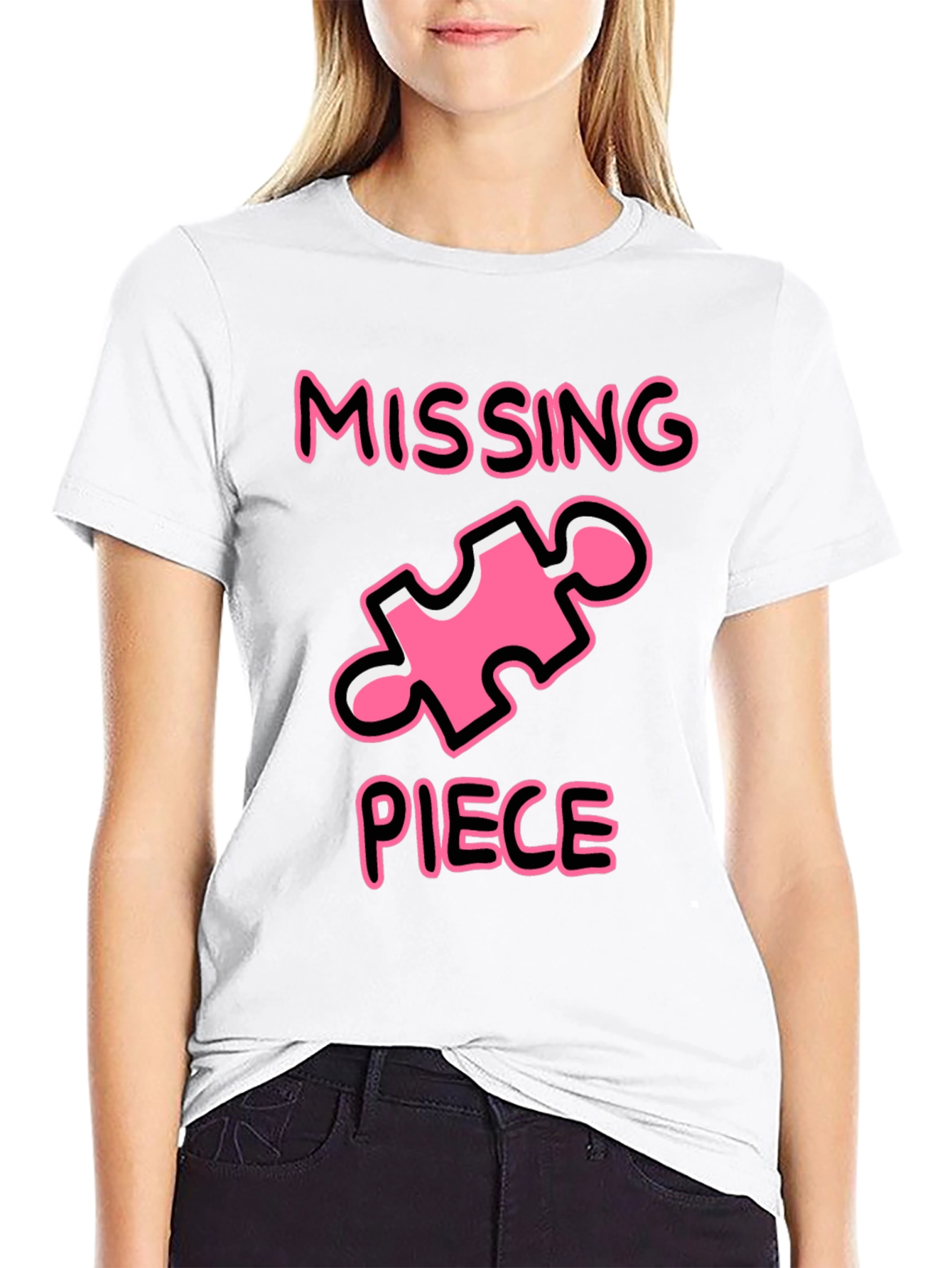 Missing Piece Graphic T-Shirt