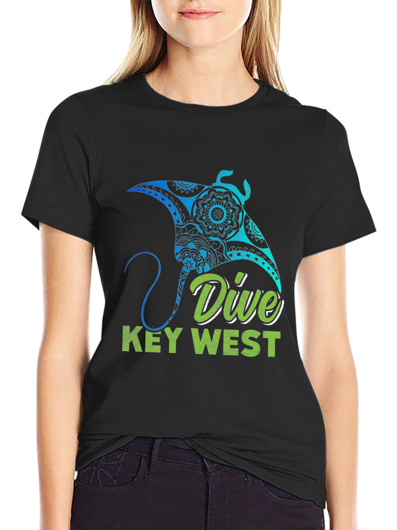 Dive Key West Manta Ray T-Shirt
