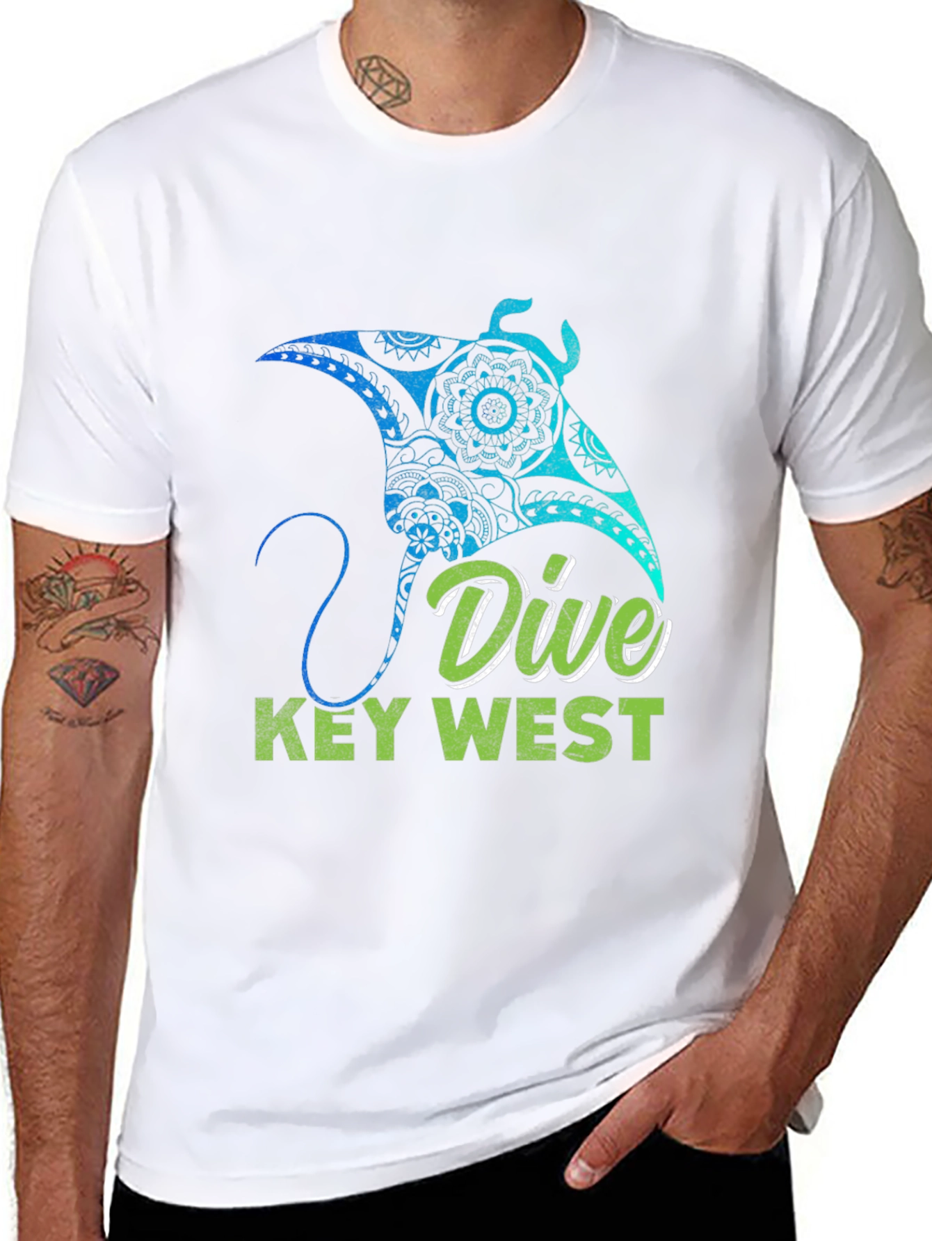 Dive Key West Manta Ray T-Shirt