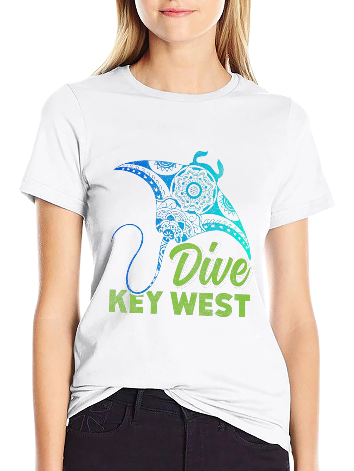 Dive Key West Manta Ray T-Shirt