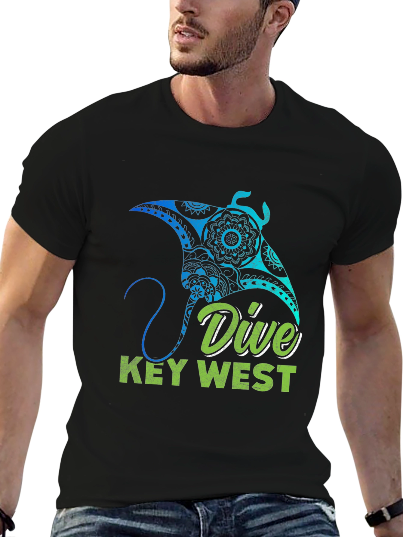 Dive Key West Manta Ray T-Shirt