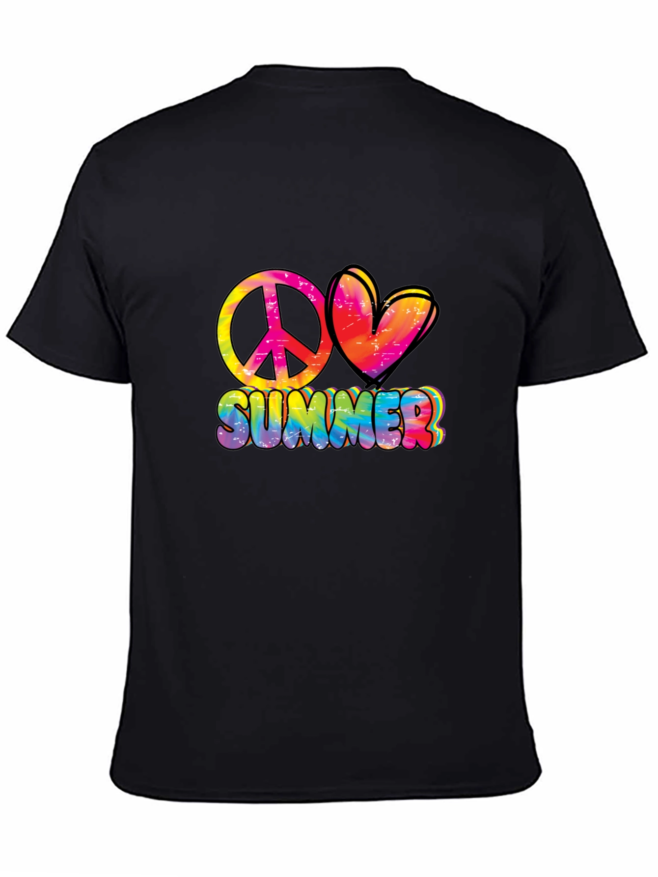 Peace Love Summer Graphic Tee - Relaxed Fit