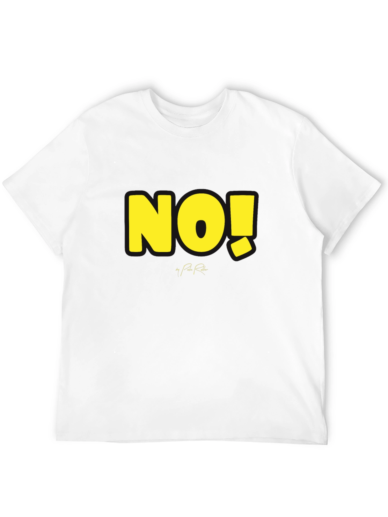 Bold NO! Graphic Tee - Statement Style