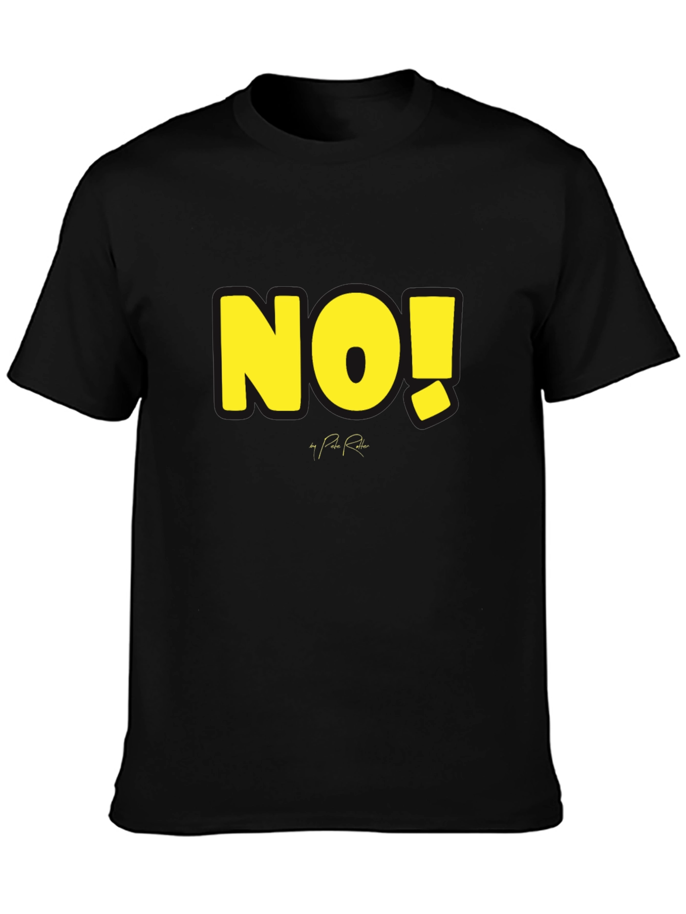 Bold NO! Graphic Tee - Statement Style