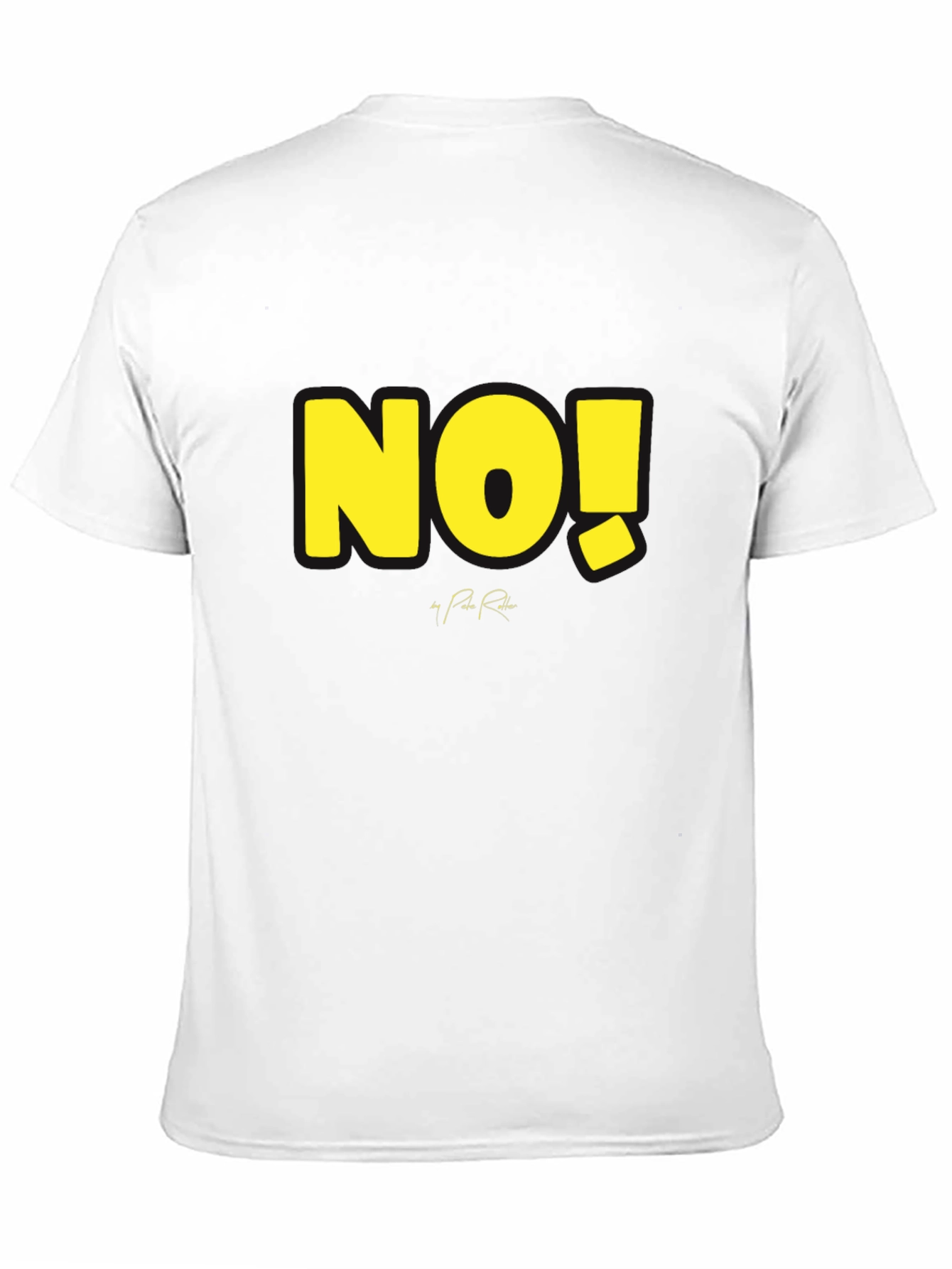 Bold NO! Graphic Tee - Statement Style