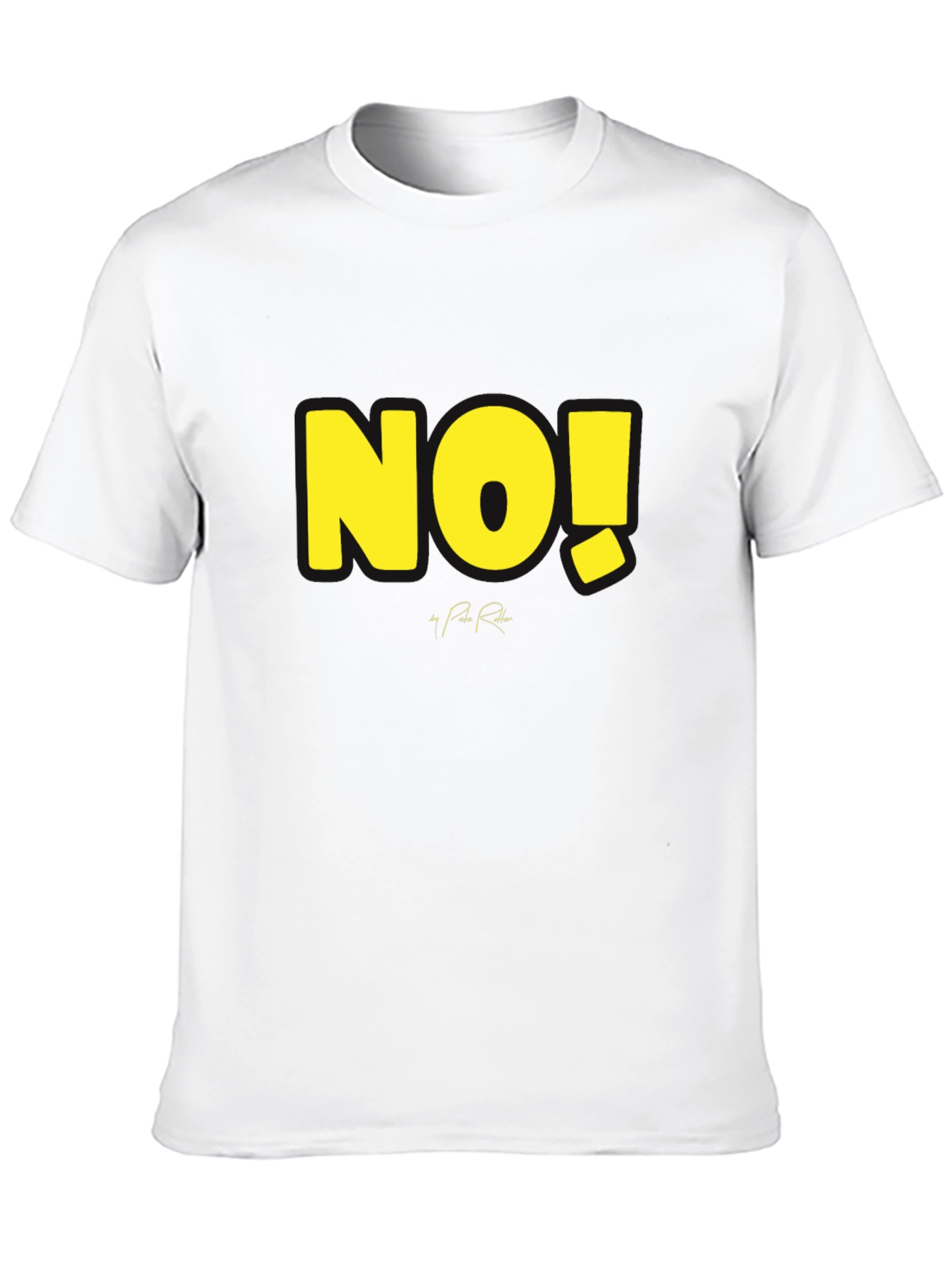 Bold NO! Graphic Tee - Statement Style