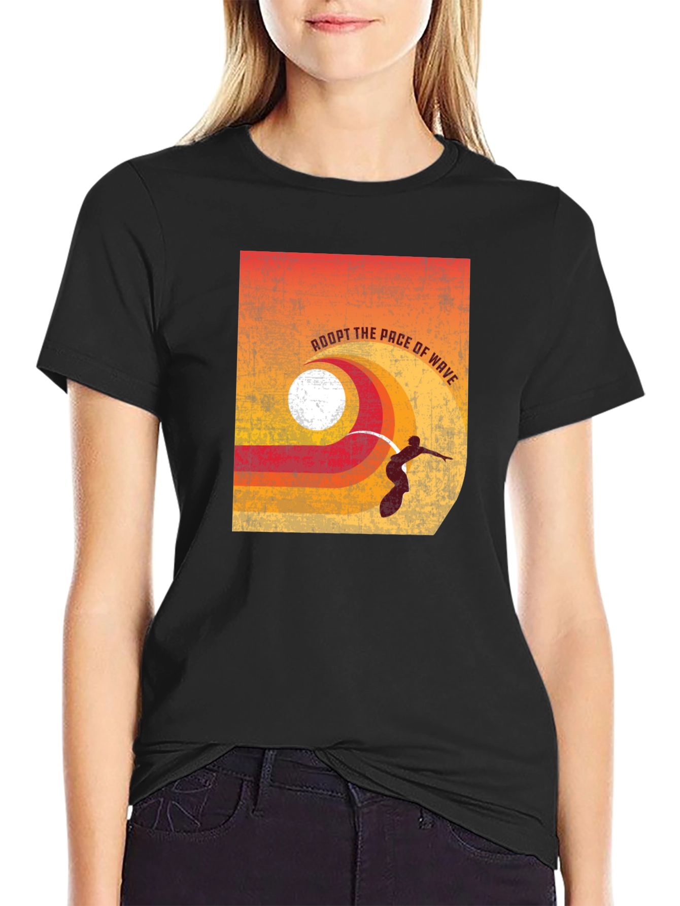 Surfs Up Graphic Tee - Adopt the Pace