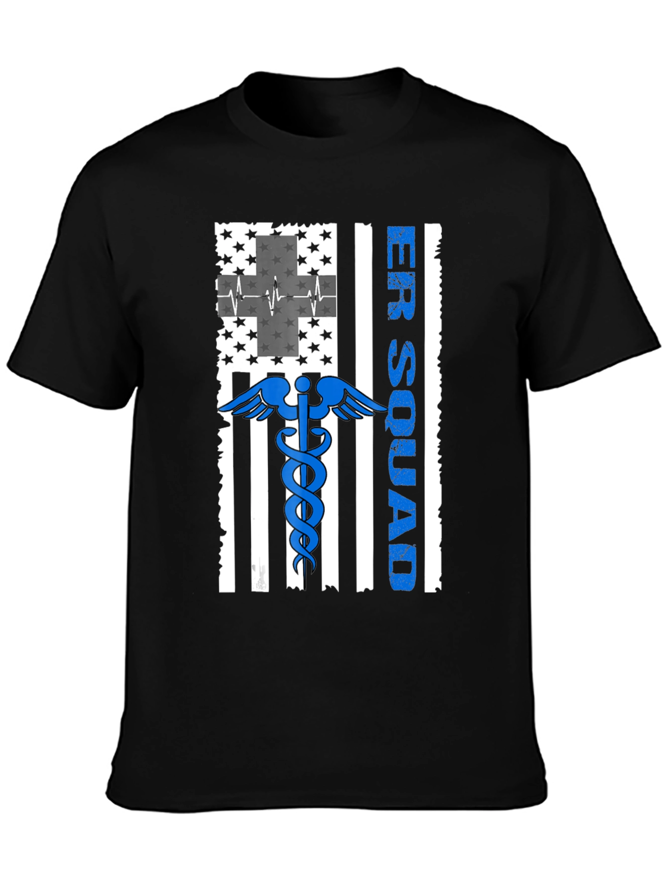 ER Squad American Flag Graphic T-Shirt