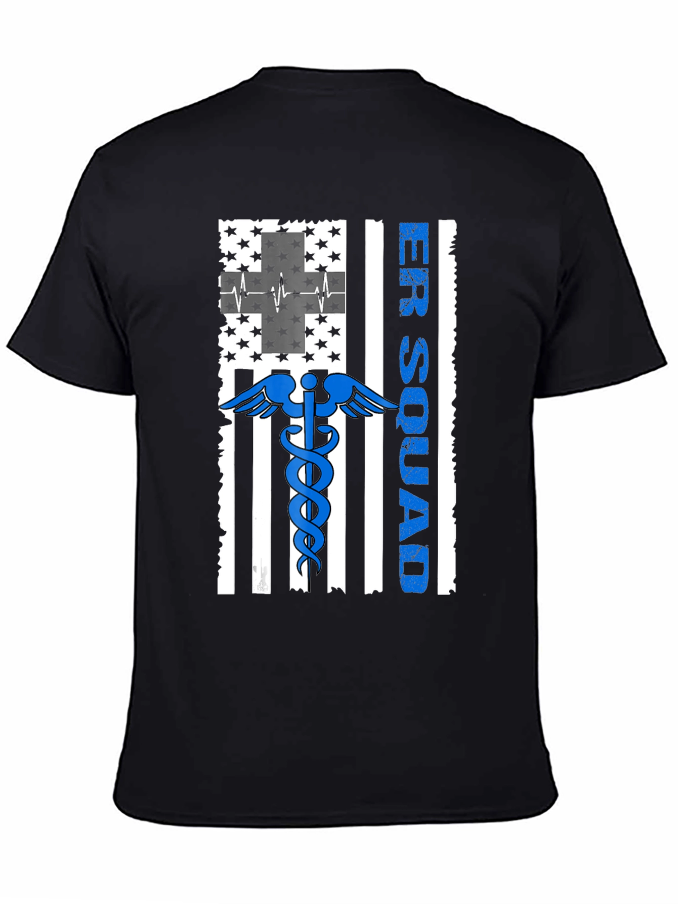 ER Squad American Flag Graphic T-Shirt