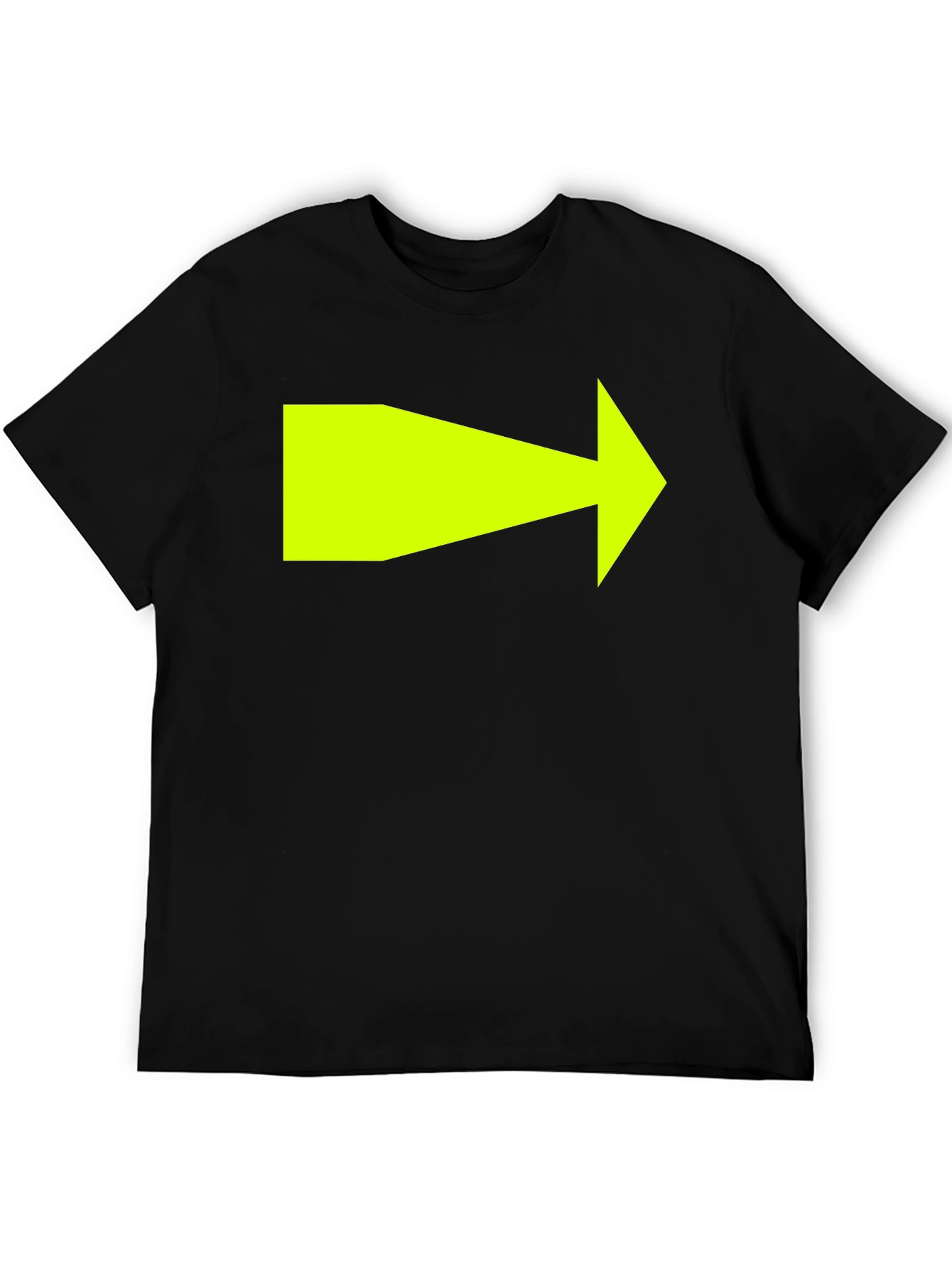 Arrow Graphic Black T-Shirt