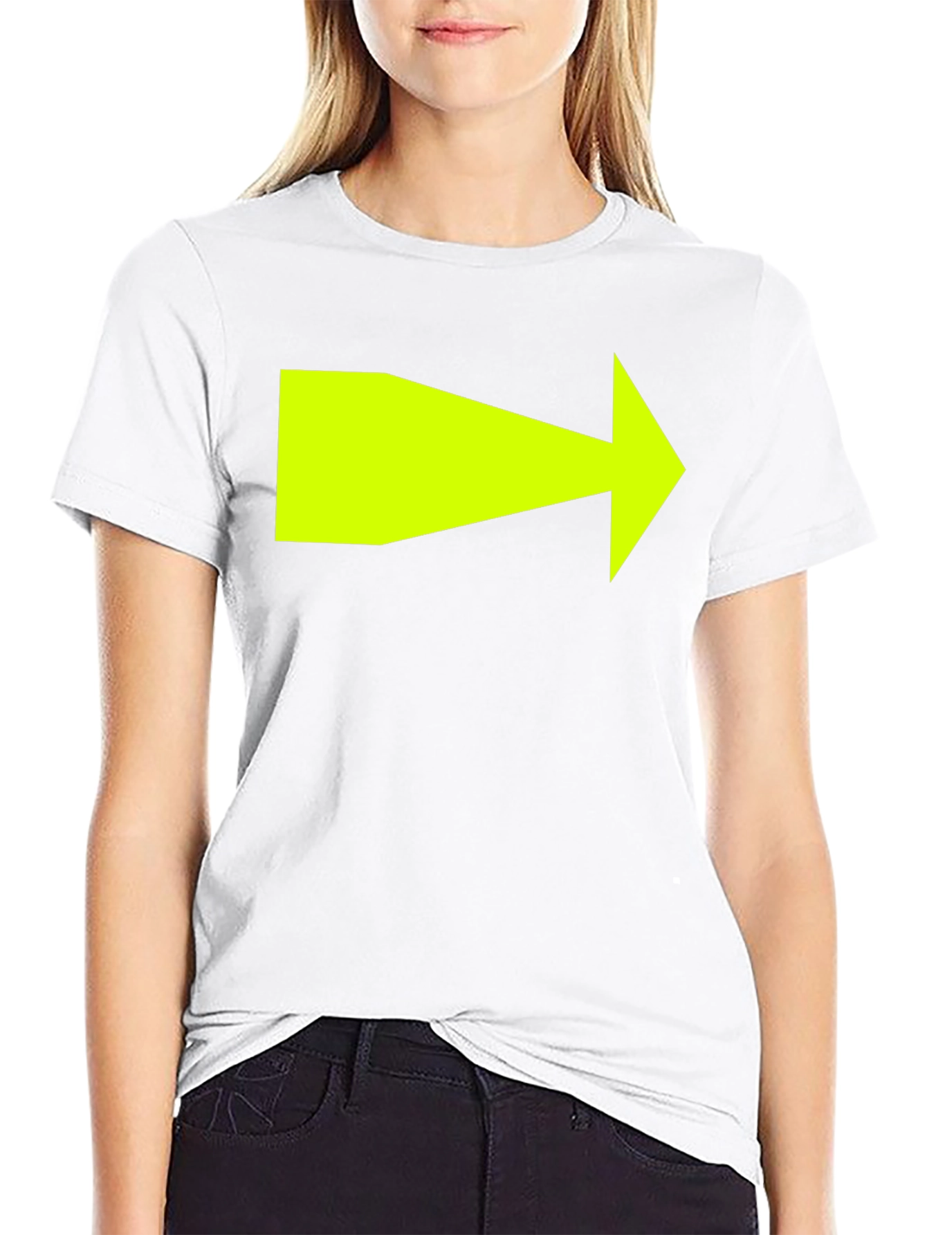 Arrow Graphic Black T-Shirt