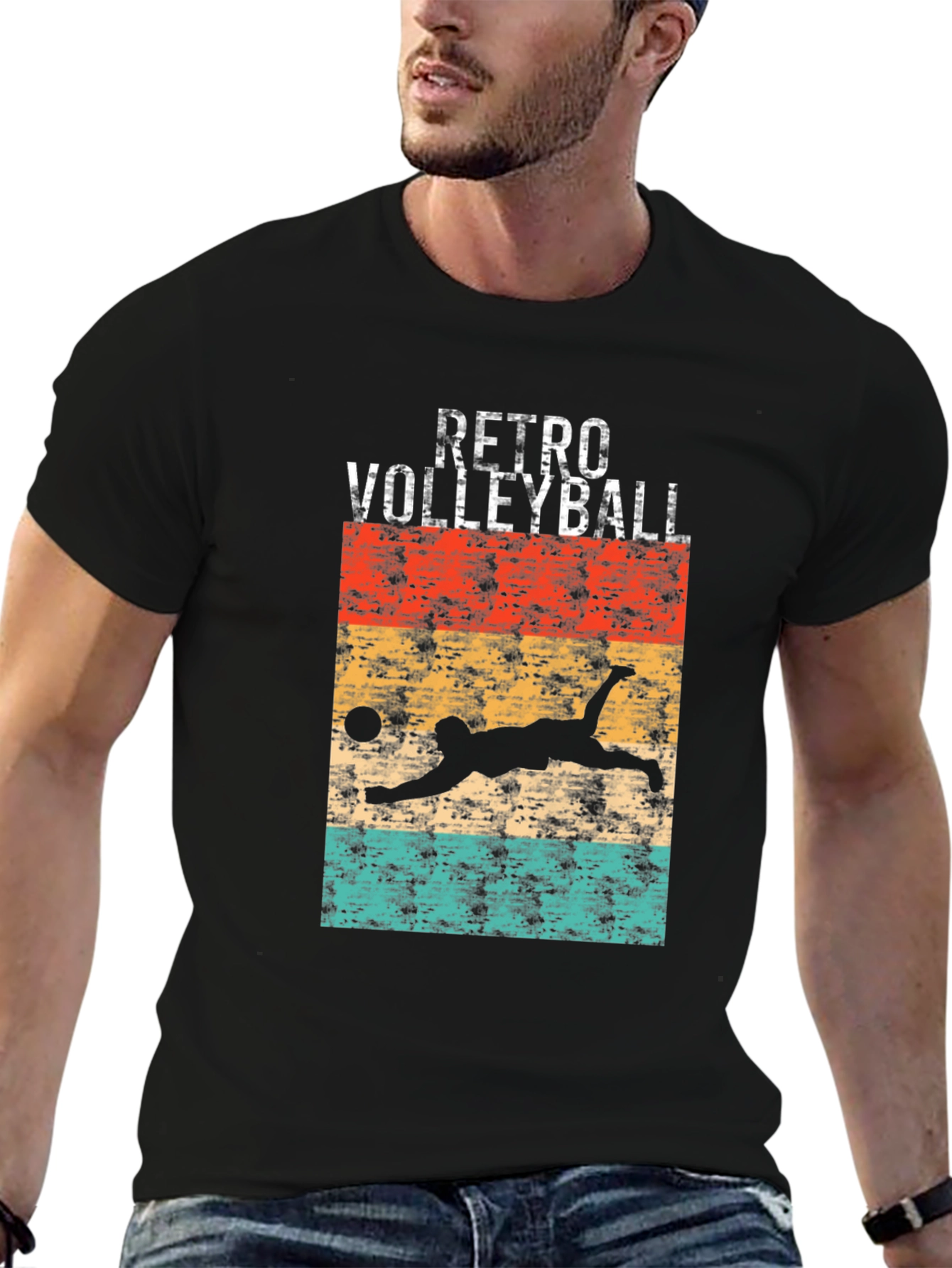 Retro Volleyball T-Shirt