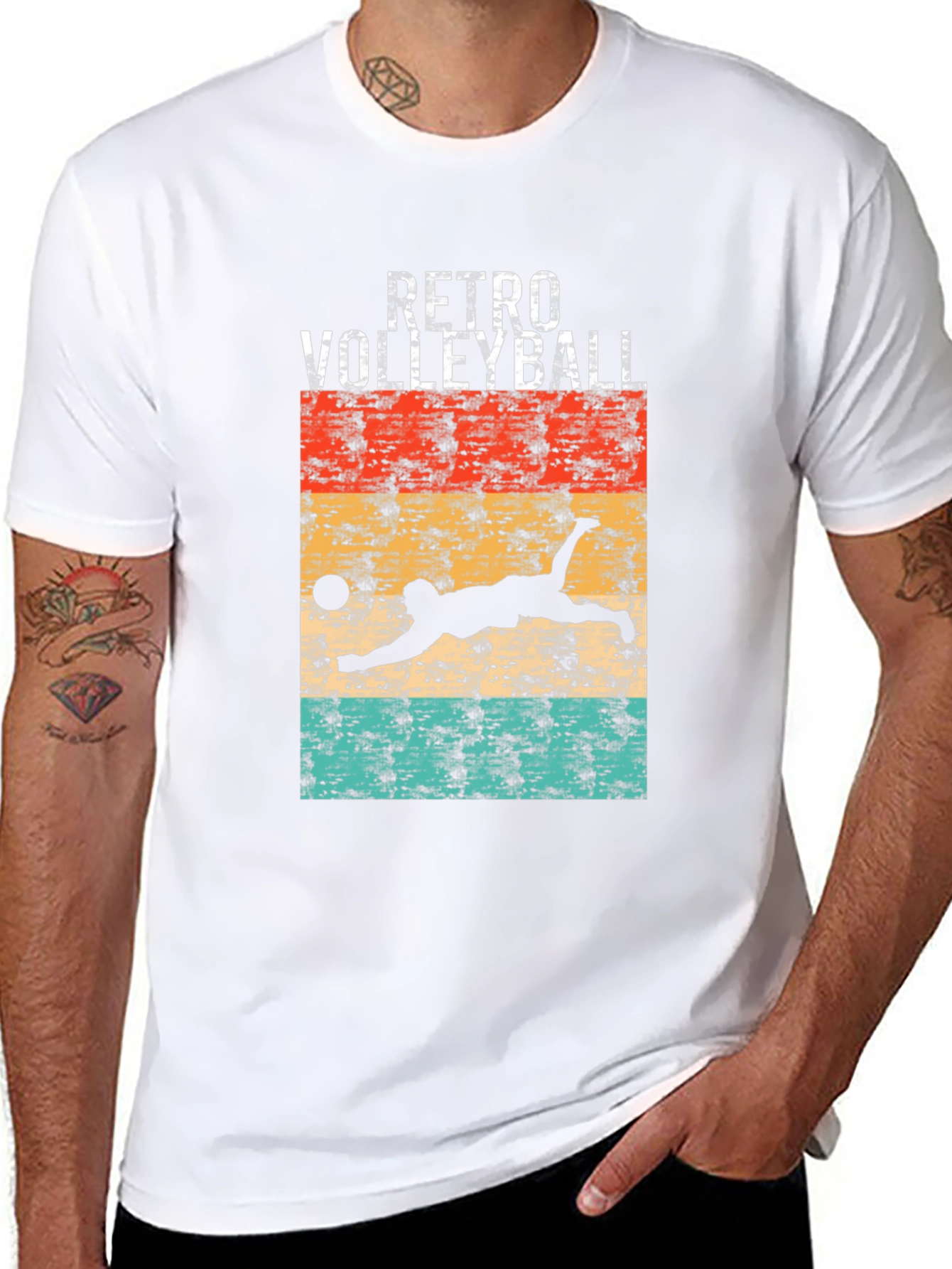 Retro Volleyball T-Shirt