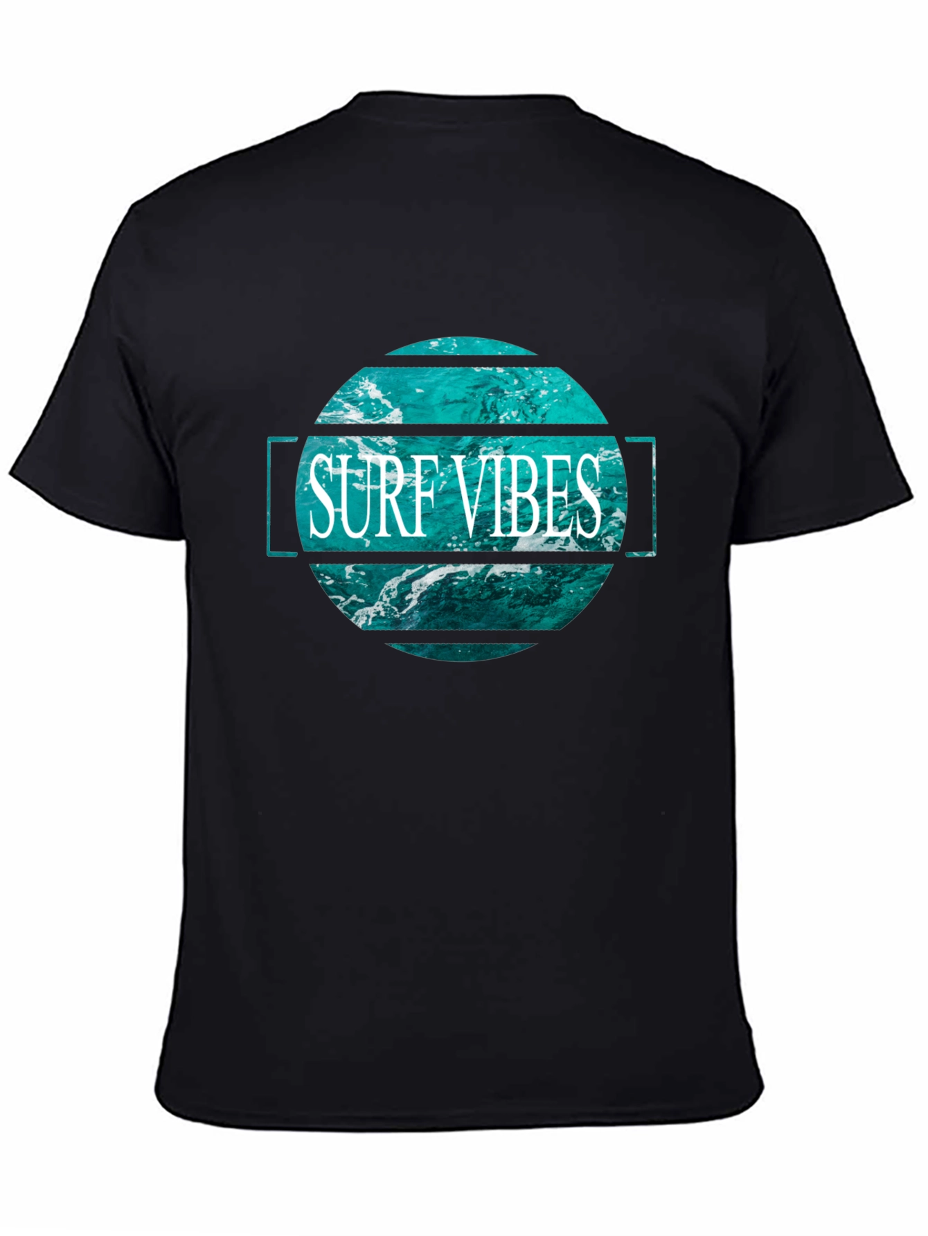 Surf Vibes Graphic T-Shirt - Ocean Wave Design