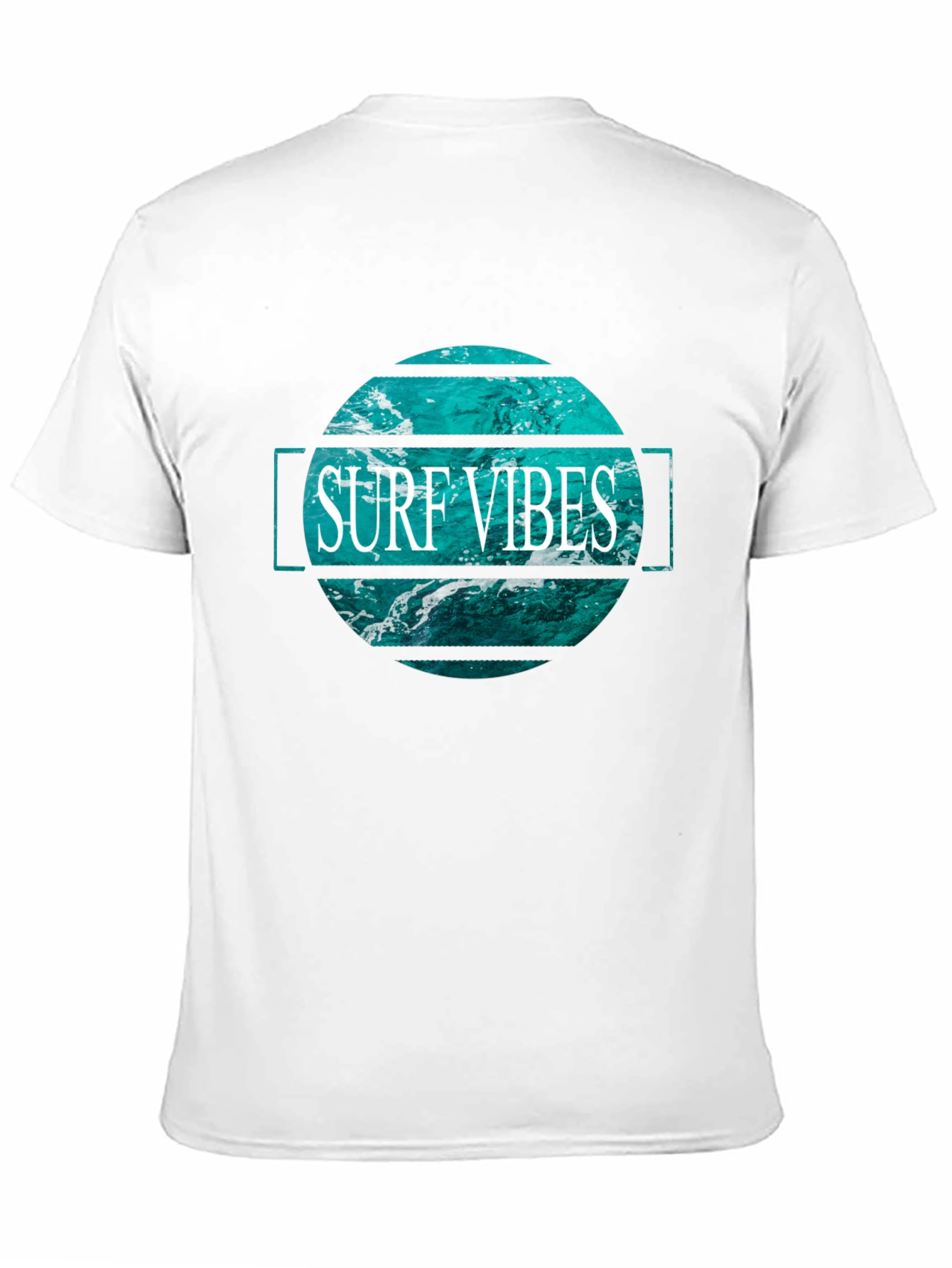 Surf Vibes Graphic T-Shirt - Ocean Wave Design