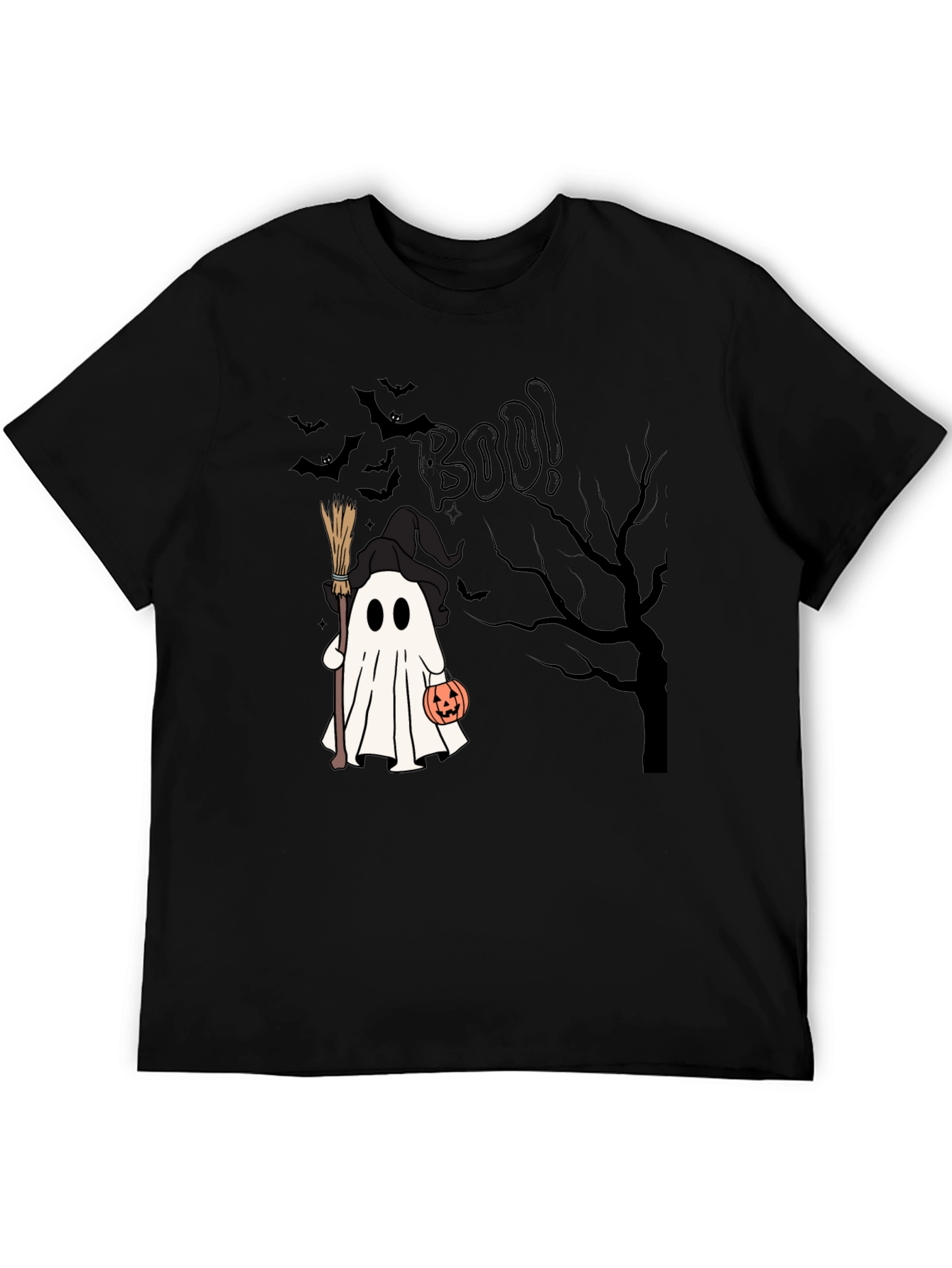 Halloween Ghost Boo T-Shirt - Spooky Season Apparel