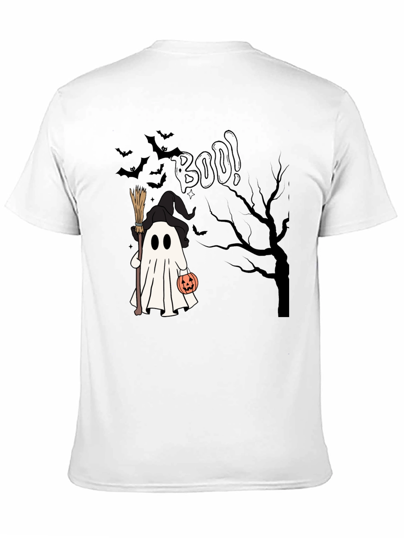 Halloween Ghost Boo T-Shirt - Spooky Season Apparel