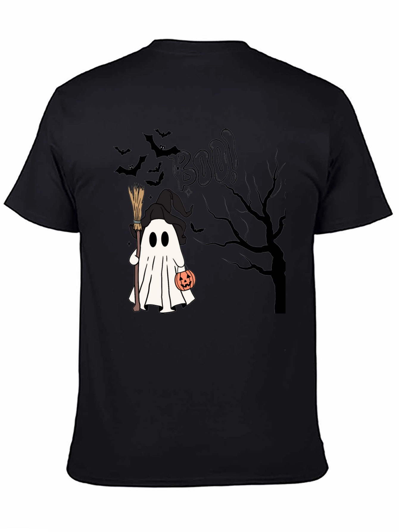 Halloween Ghost Boo T-Shirt - Spooky Season Apparel