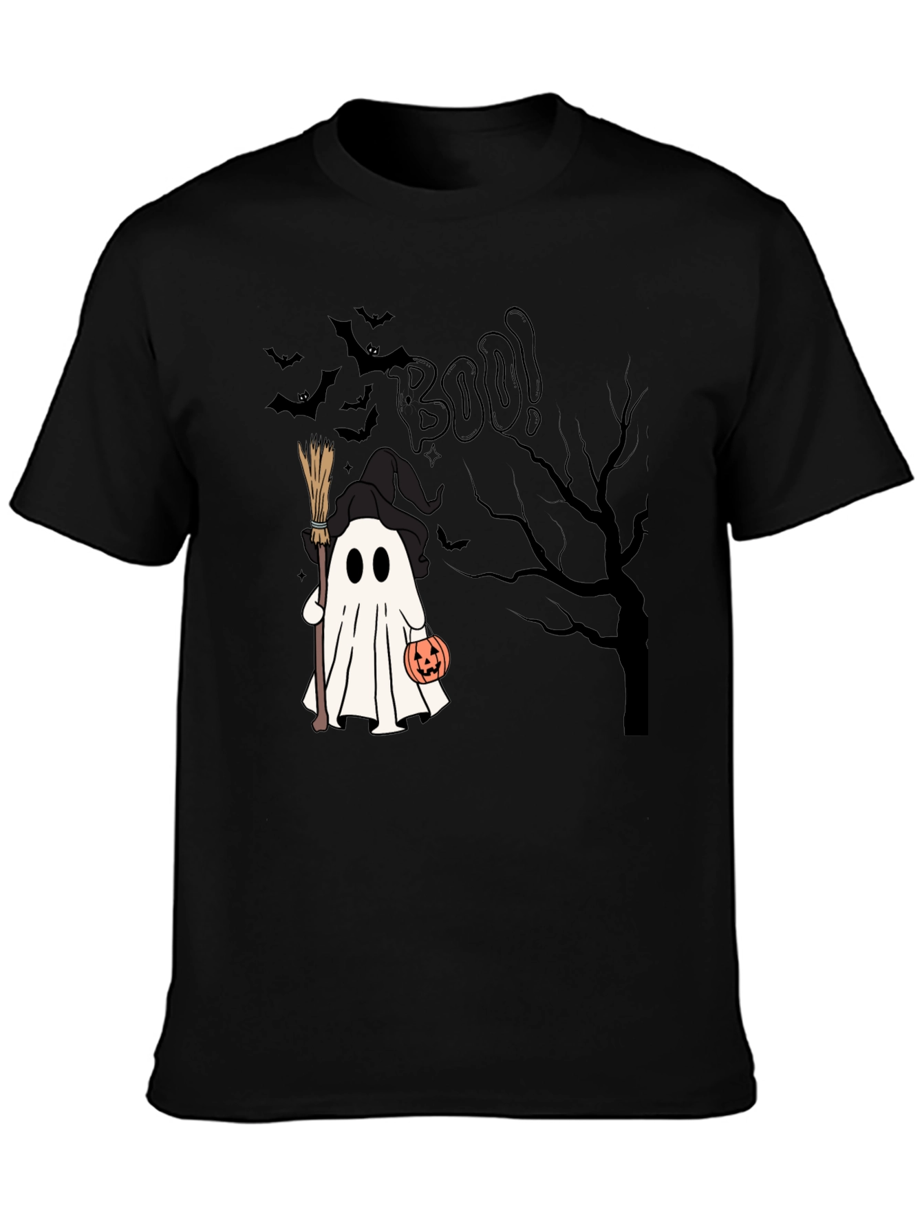 Halloween Ghost Boo T-Shirt - Spooky Season Apparel