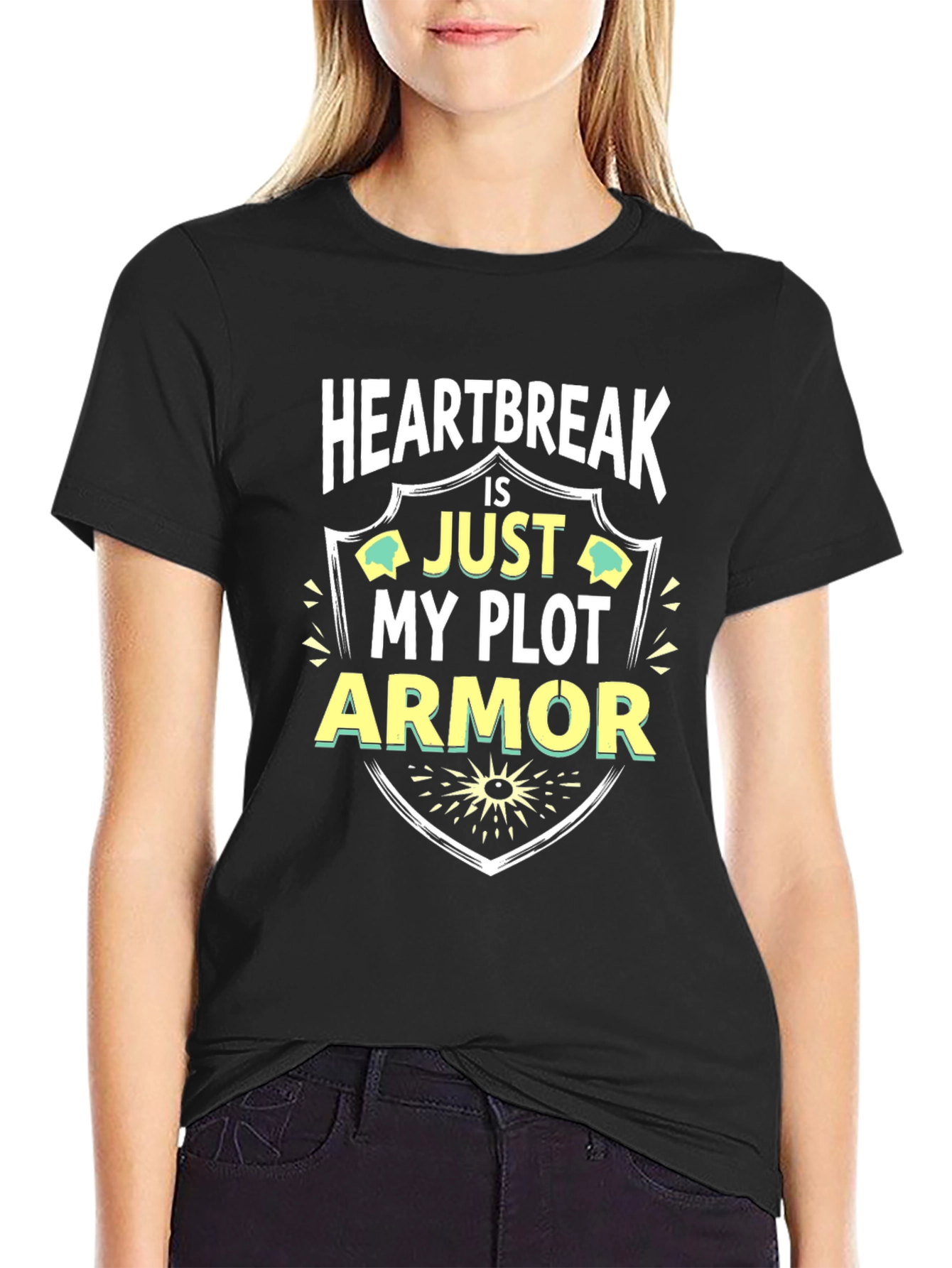 Heartbreak is Just My Plot Armor T-Shirt