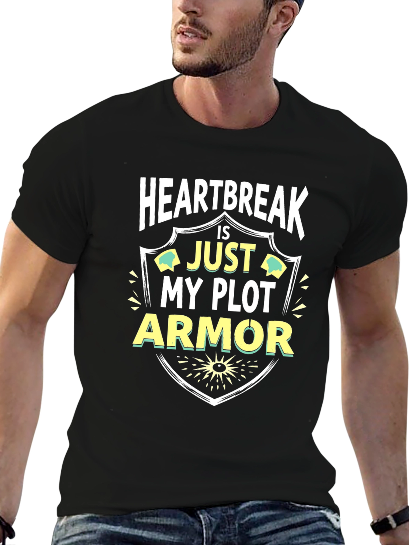 Heartbreak is Just My Plot Armor T-Shirt