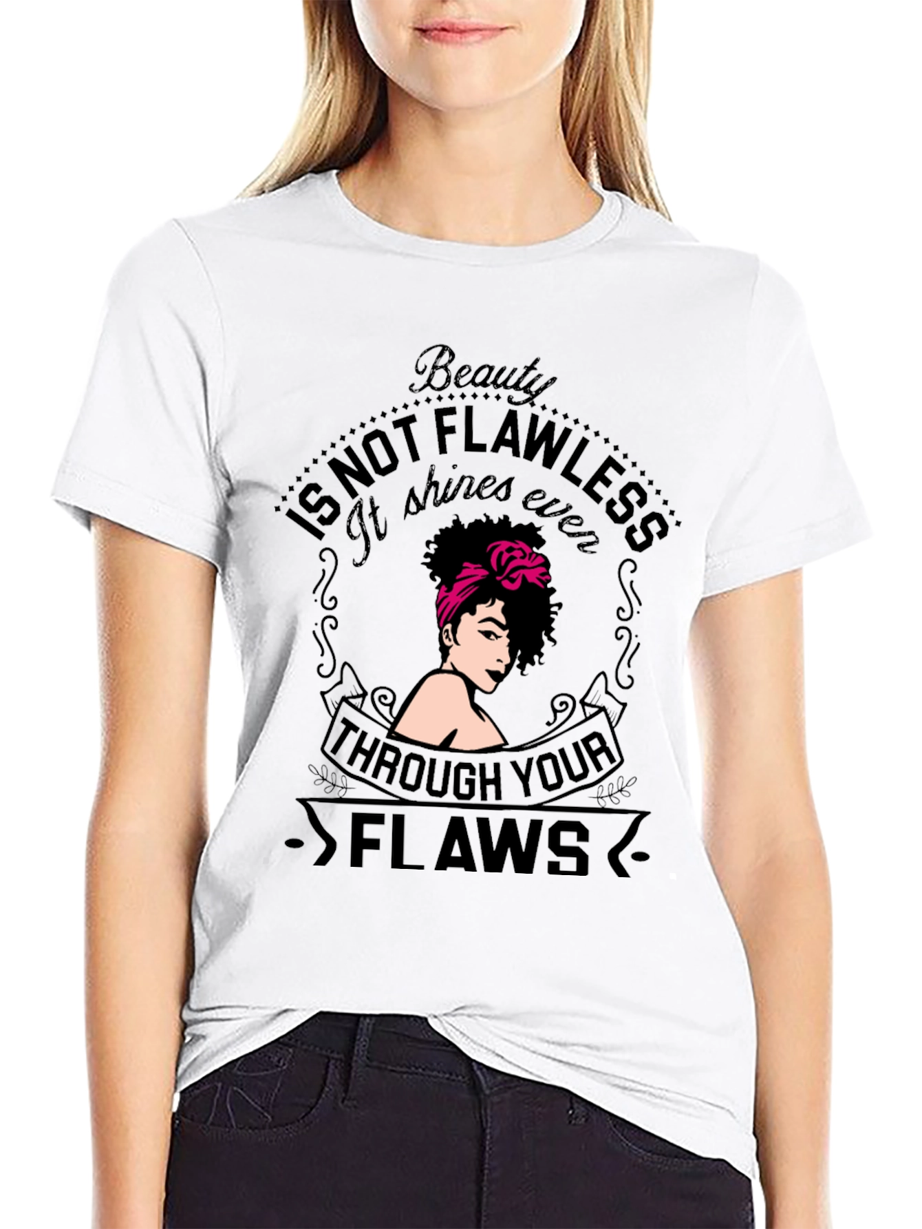 Beauty Through Flaws Graphic T-Shirt