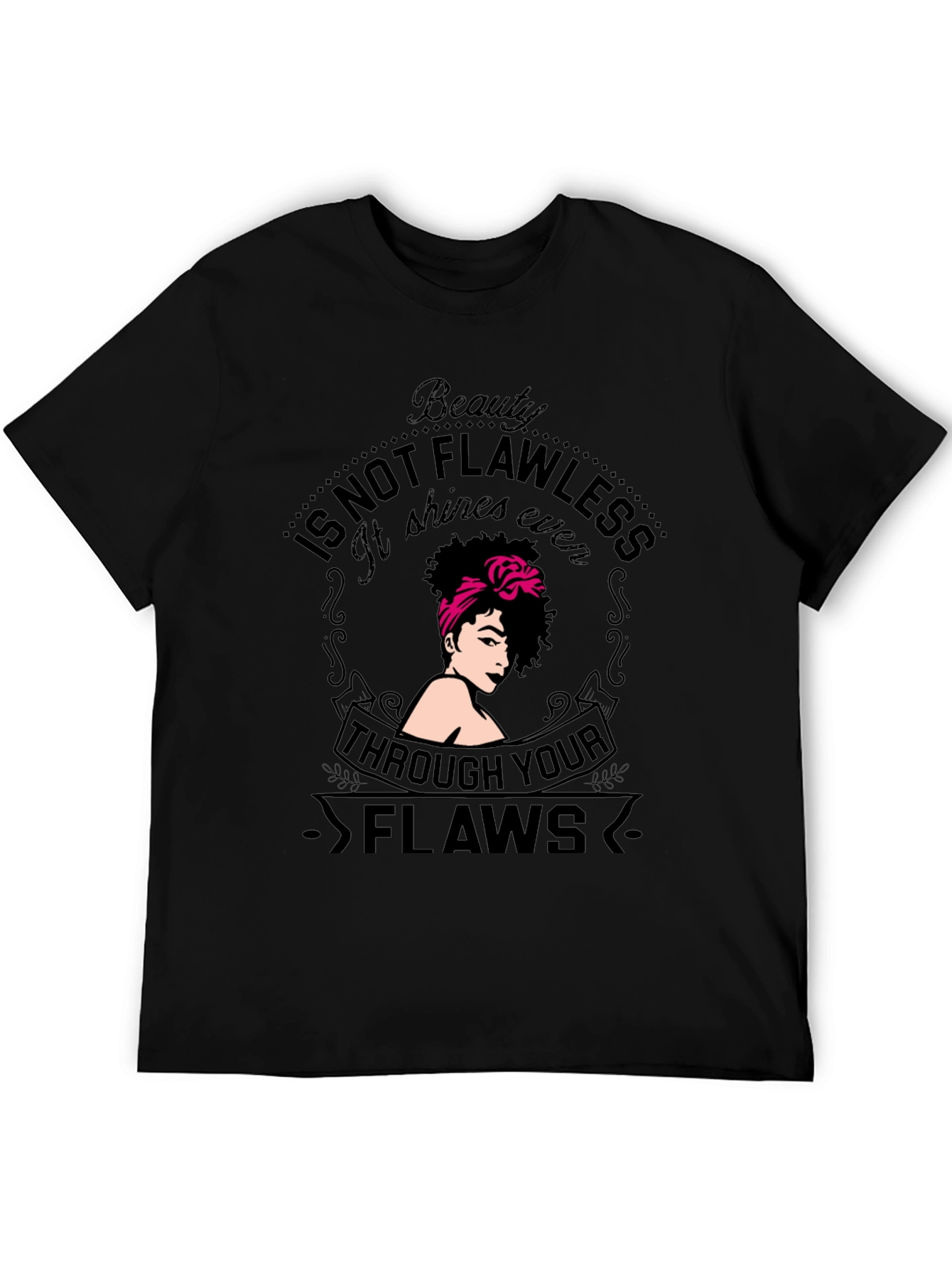 Beauty Through Flaws Graphic T-Shirt