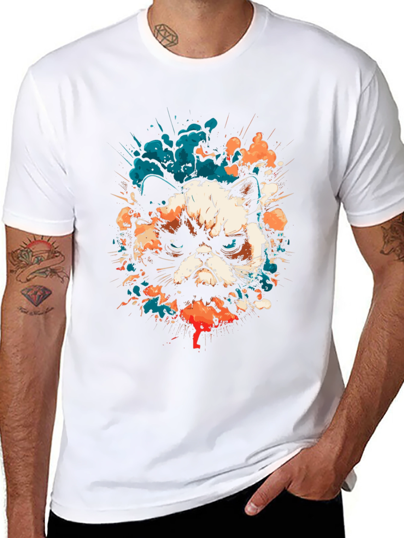 Grumpy Cat T-Shirt - Unisex Graphic Tee