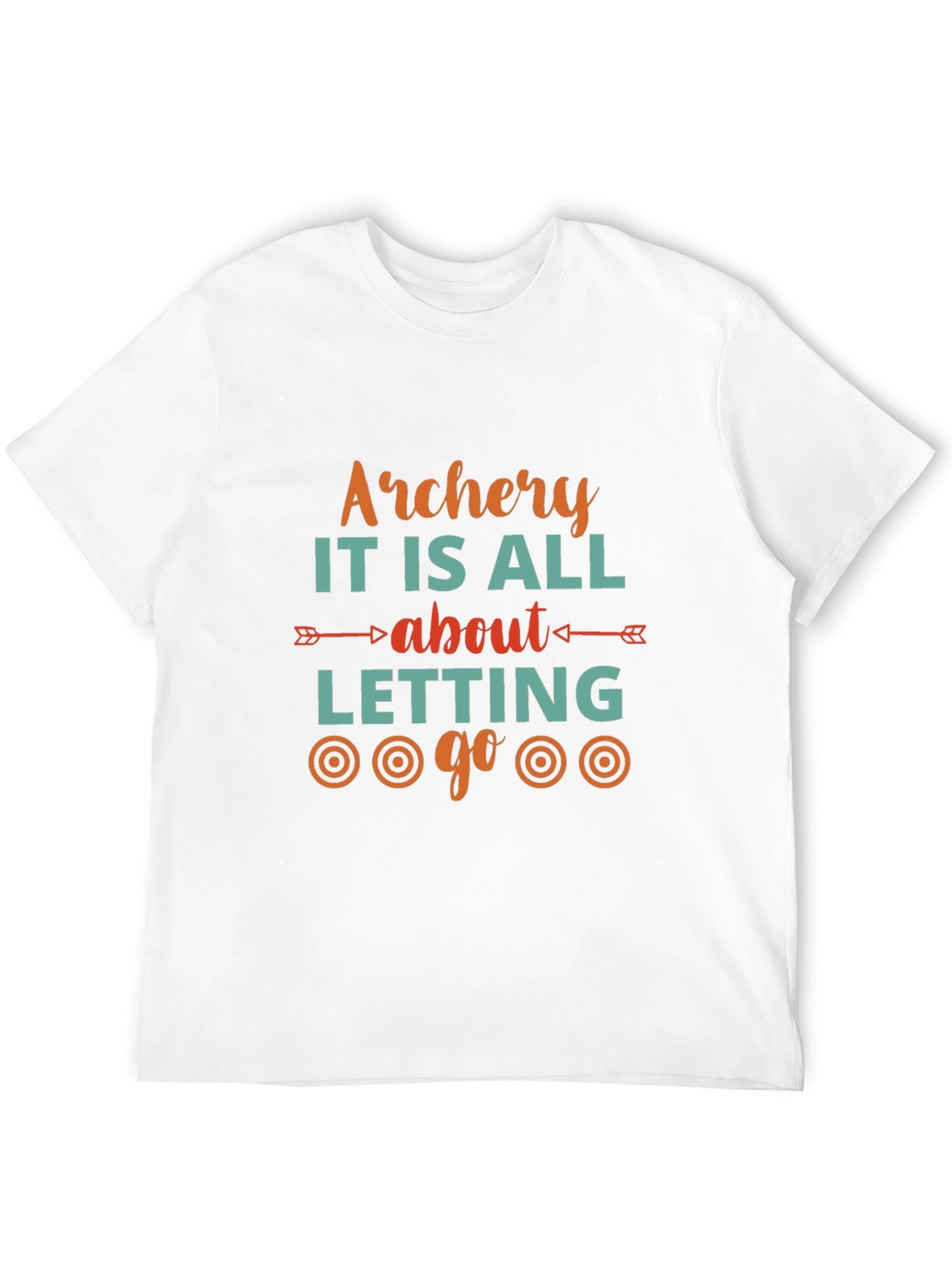 Archery T-Shirt: Let It Go Target Tee