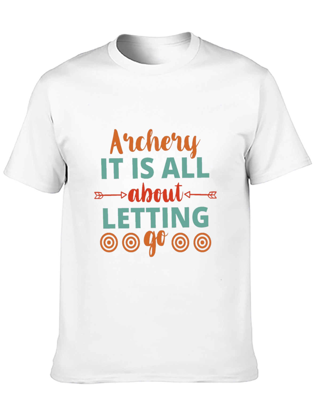 Archery T-Shirt: Let It Go Target Tee