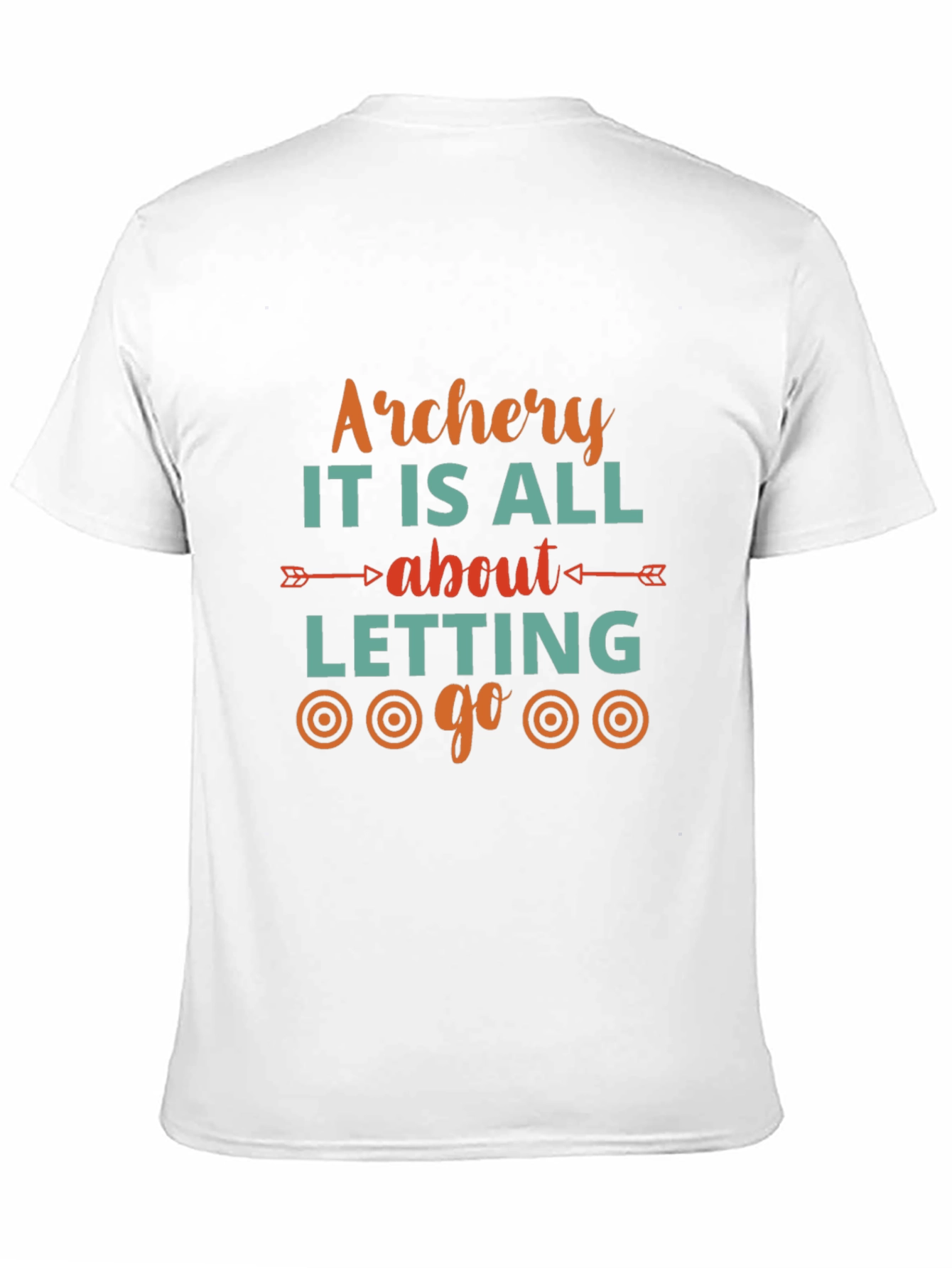 Archery T-Shirt: Let It Go Target Tee