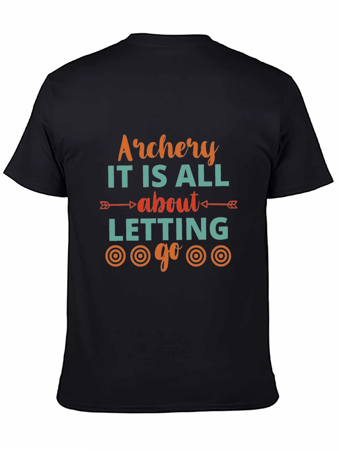 Archery T-Shirt: Let It Go Target Tee