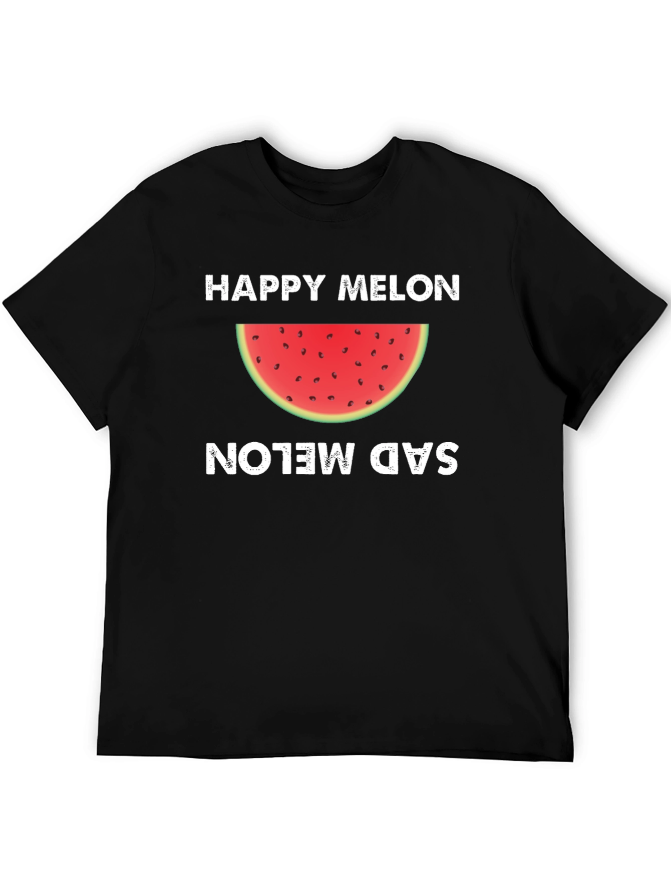 Happy Melon T-Shirt Funny Fruit Graphic Tee