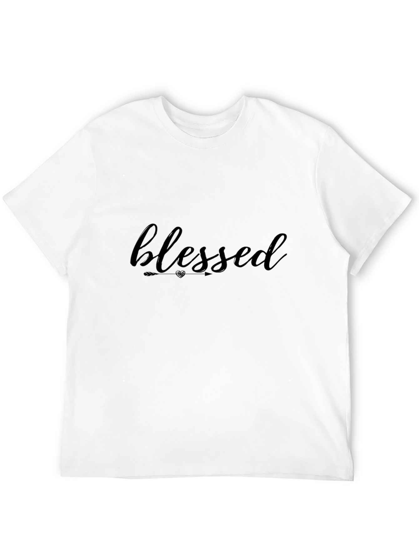 Blessed Arrow Graphic Black T-Shirt