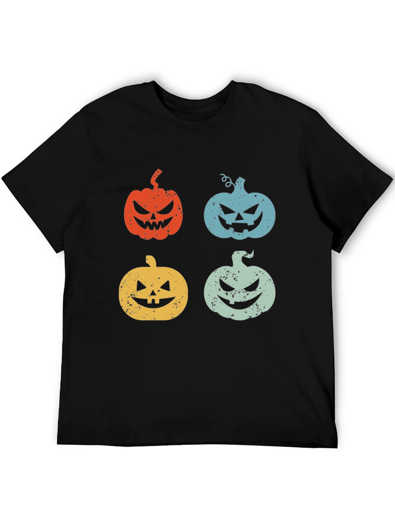 Retro Halloween Pumpkin T-Shirt