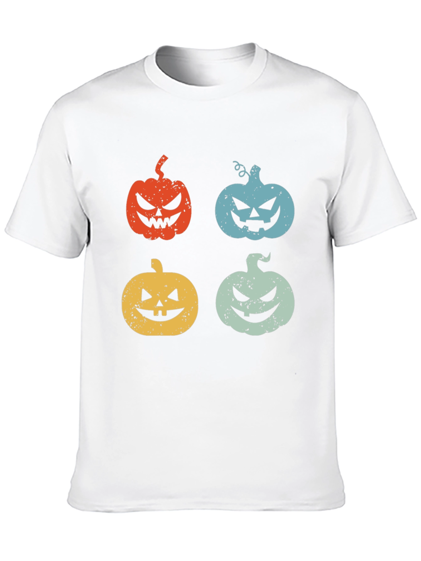 Retro Halloween Pumpkin T-Shirt