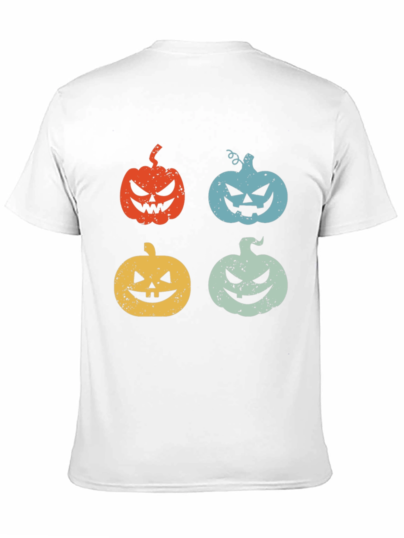 Retro Halloween Pumpkin T-Shirt