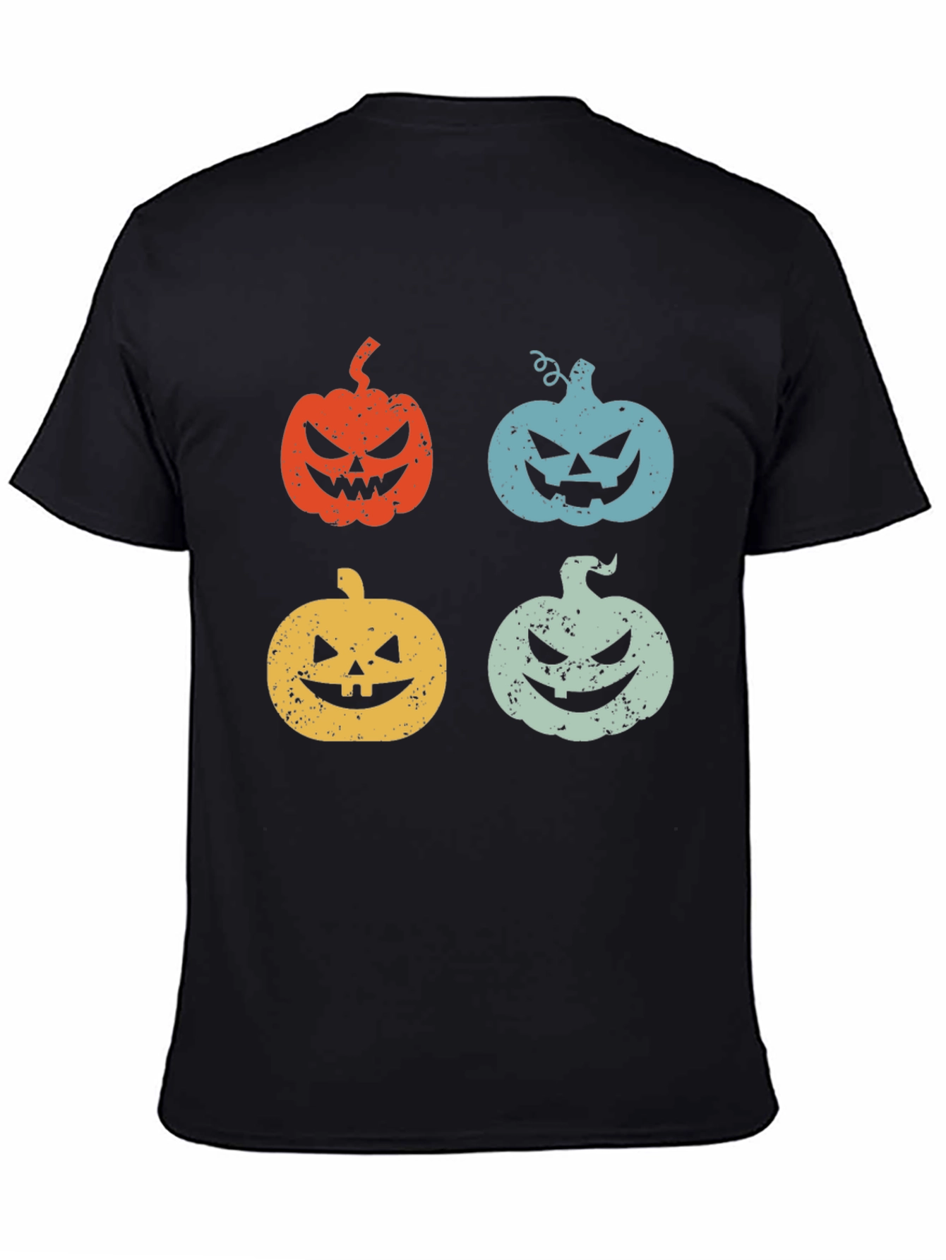 Retro Halloween Pumpkin T-Shirt