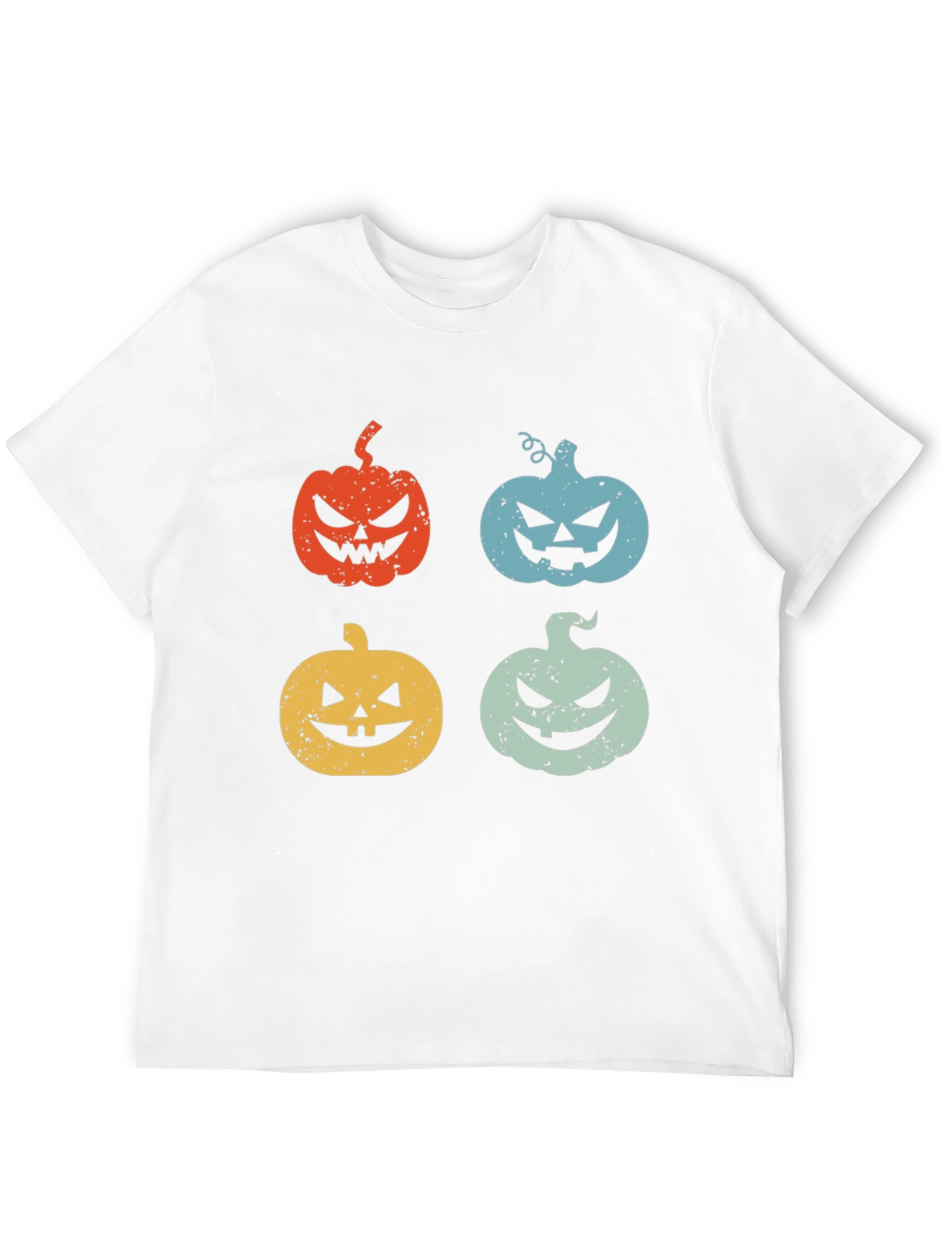 Retro Halloween Pumpkin T-Shirt
