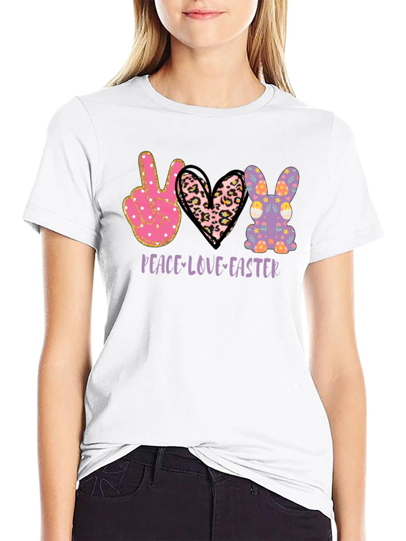 Peace Love Easter T-Shirt