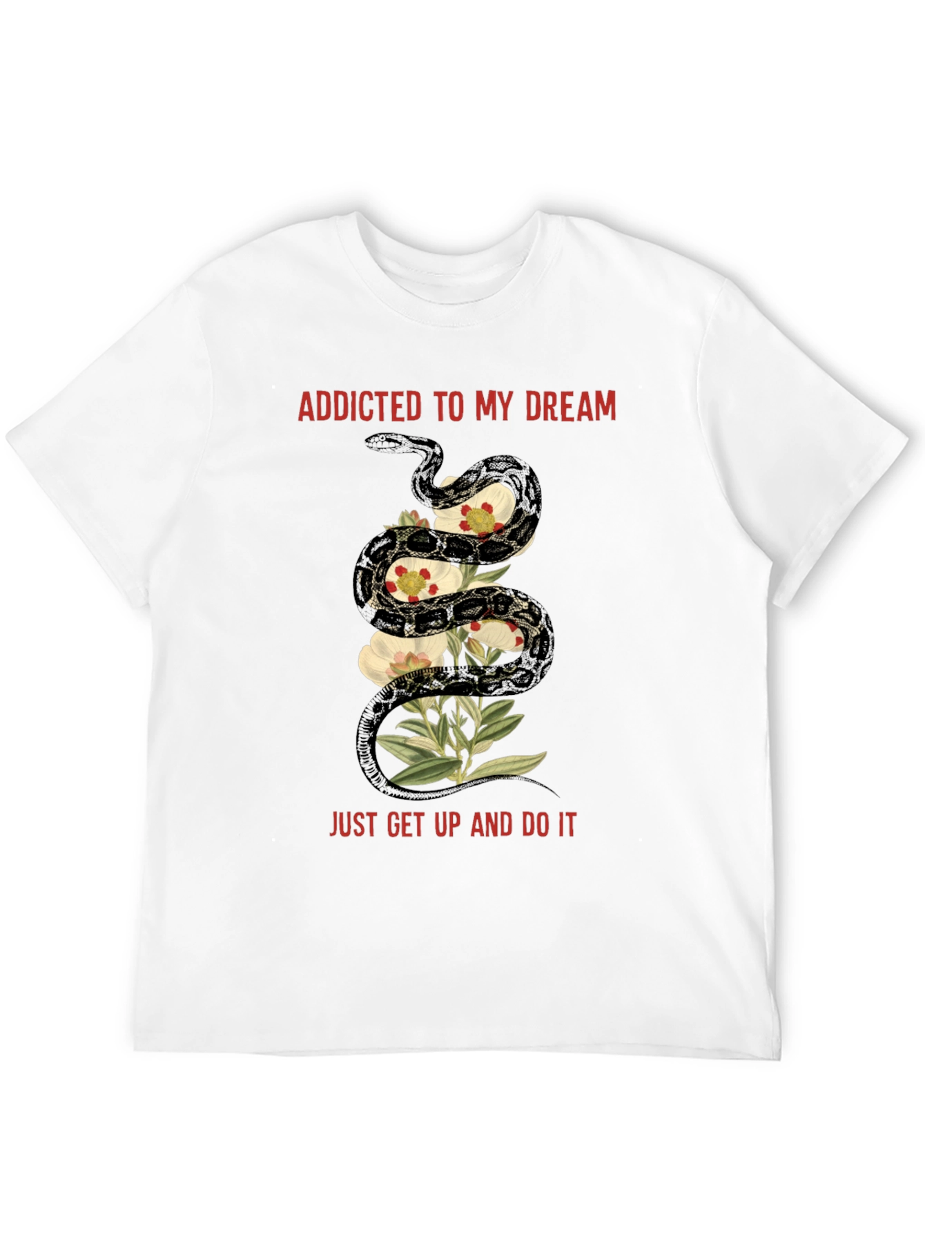Addicted to My Dream Snake Graphic Tee
