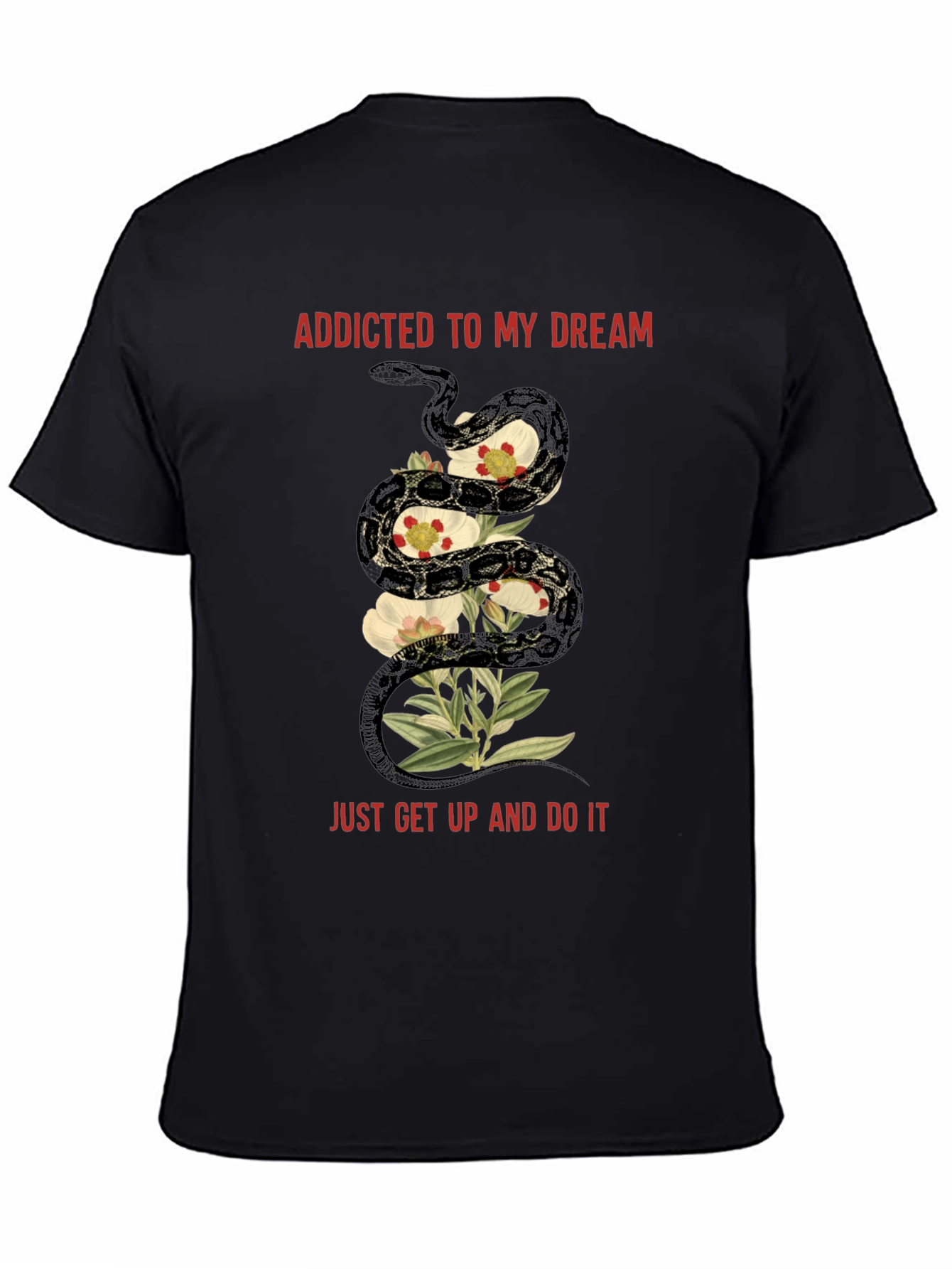 Addicted to My Dream Snake Graphic Tee